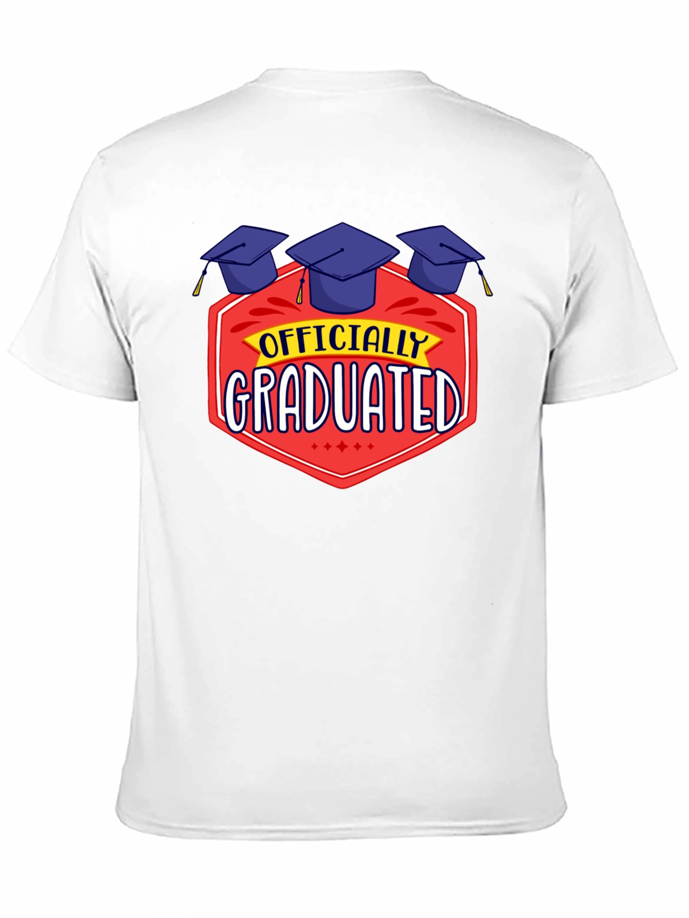 Officially Graduated Black T-Shirt