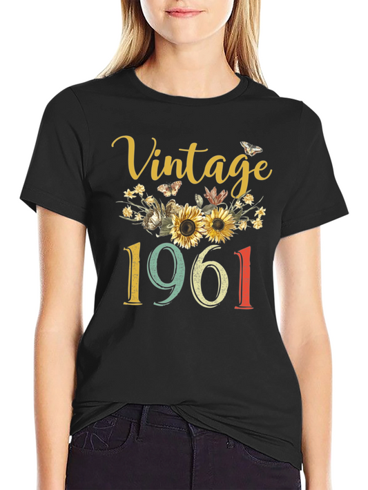 Vintage 1961 Floral T-Shirt