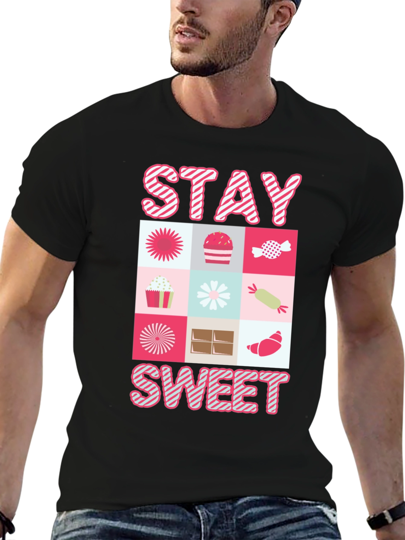 Stay Sweet T-Shirt - Novelty Graphic Tee