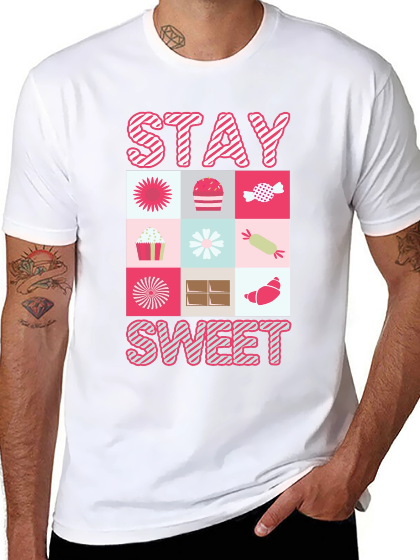 Stay Sweet T-Shirt - Novelty Graphic Tee