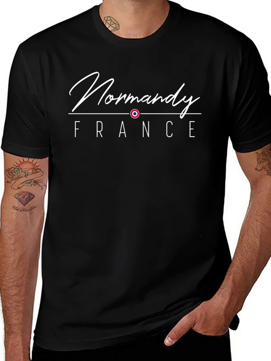 Normandy France Graphic T-Shirt - Unisex