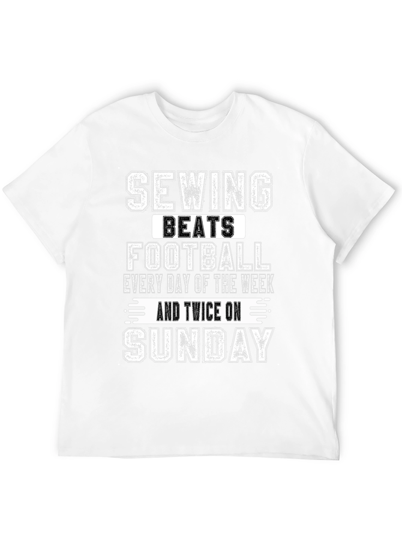 Sewing Beats Football T-Shirt - Sunday Special!