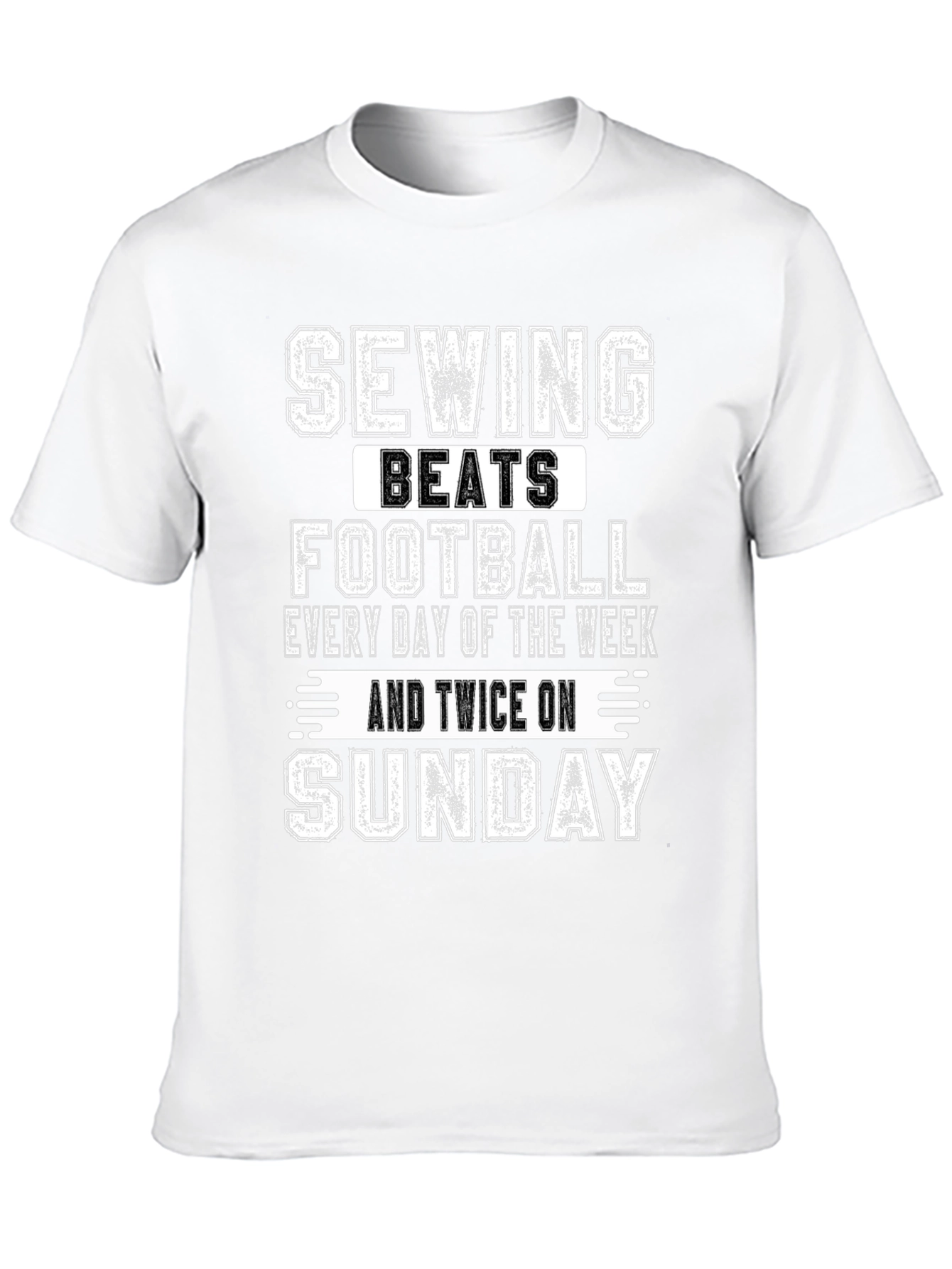 Sewing Beats Football T-Shirt - Sunday Special!
