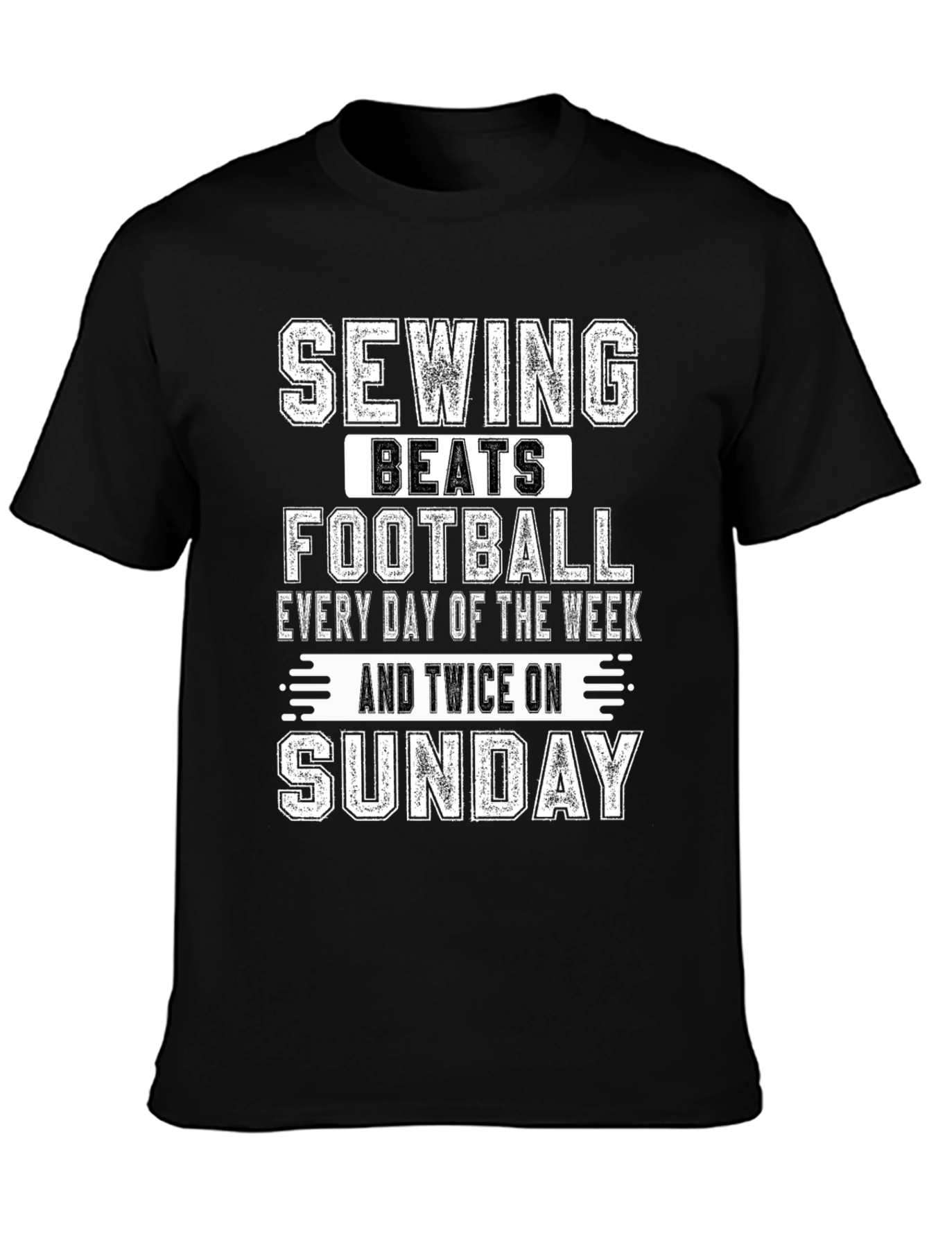 Sewing Beats Football T-Shirt - Sunday Special!