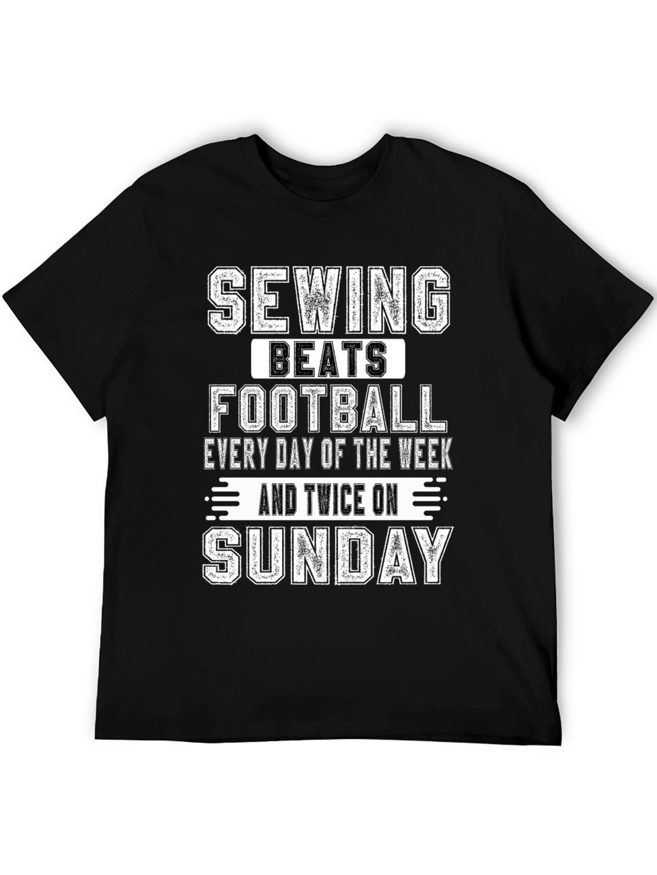 Sewing Beats Football T-Shirt - Sunday Special!