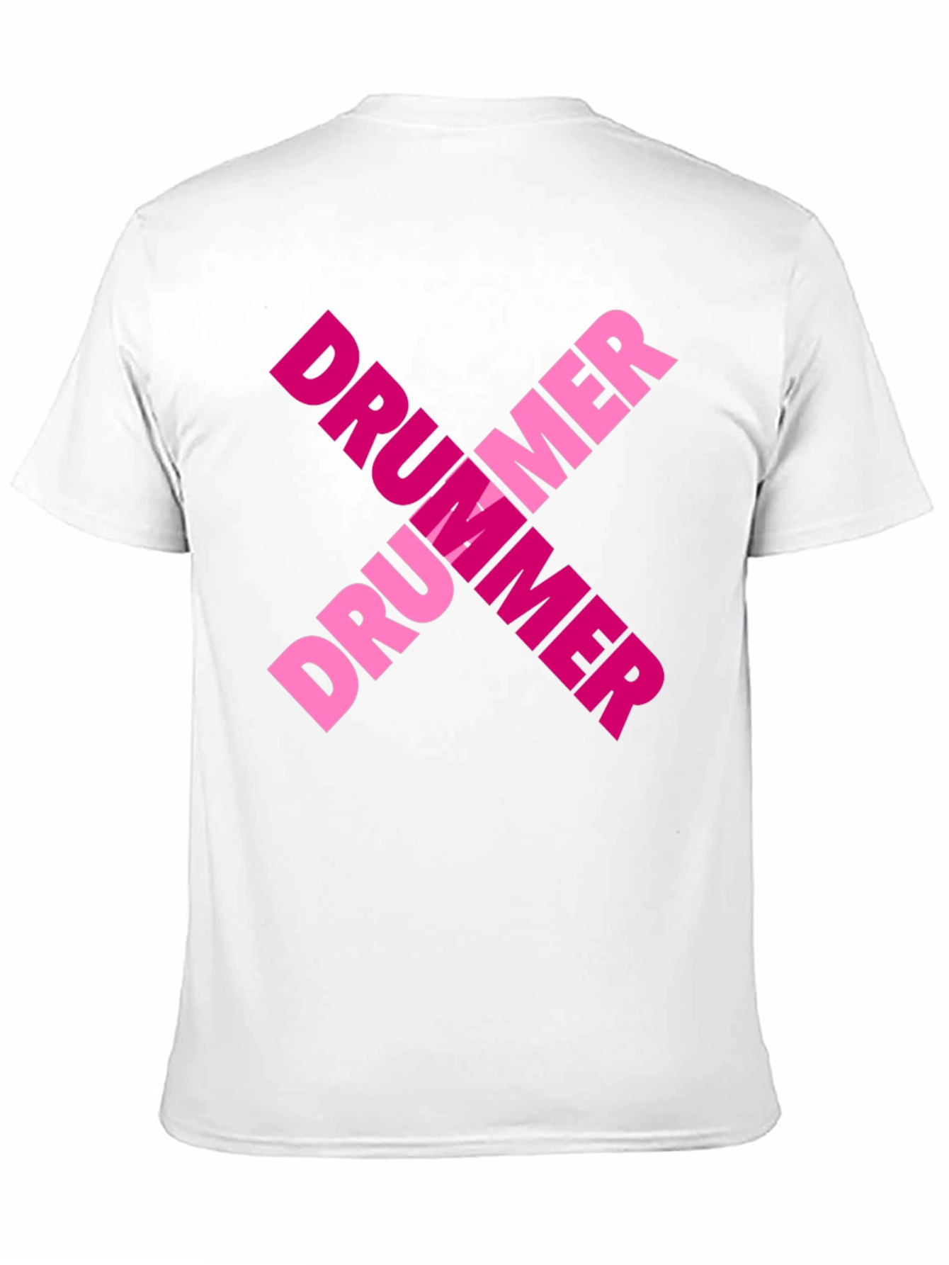 Drummer X T-Shirt - Music Lover Tee