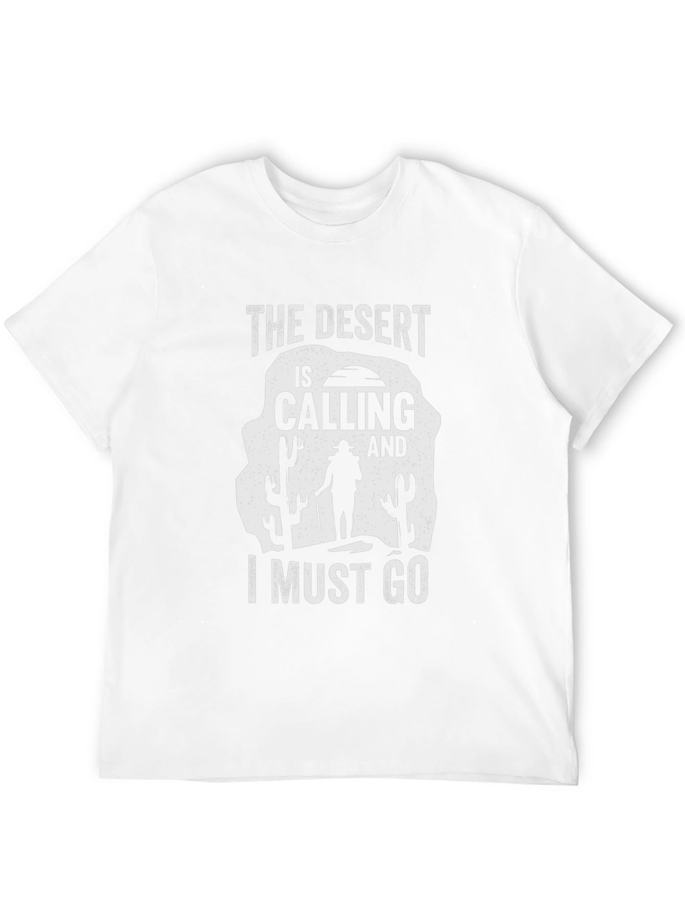 Desert Calling Black T-Shirt