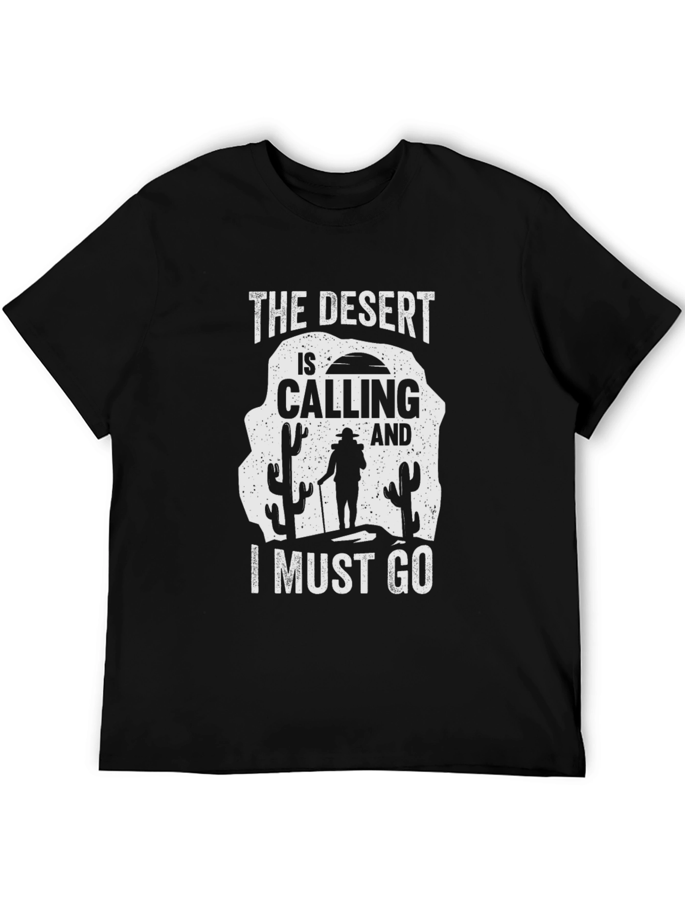 Desert Calling Black T-Shirt