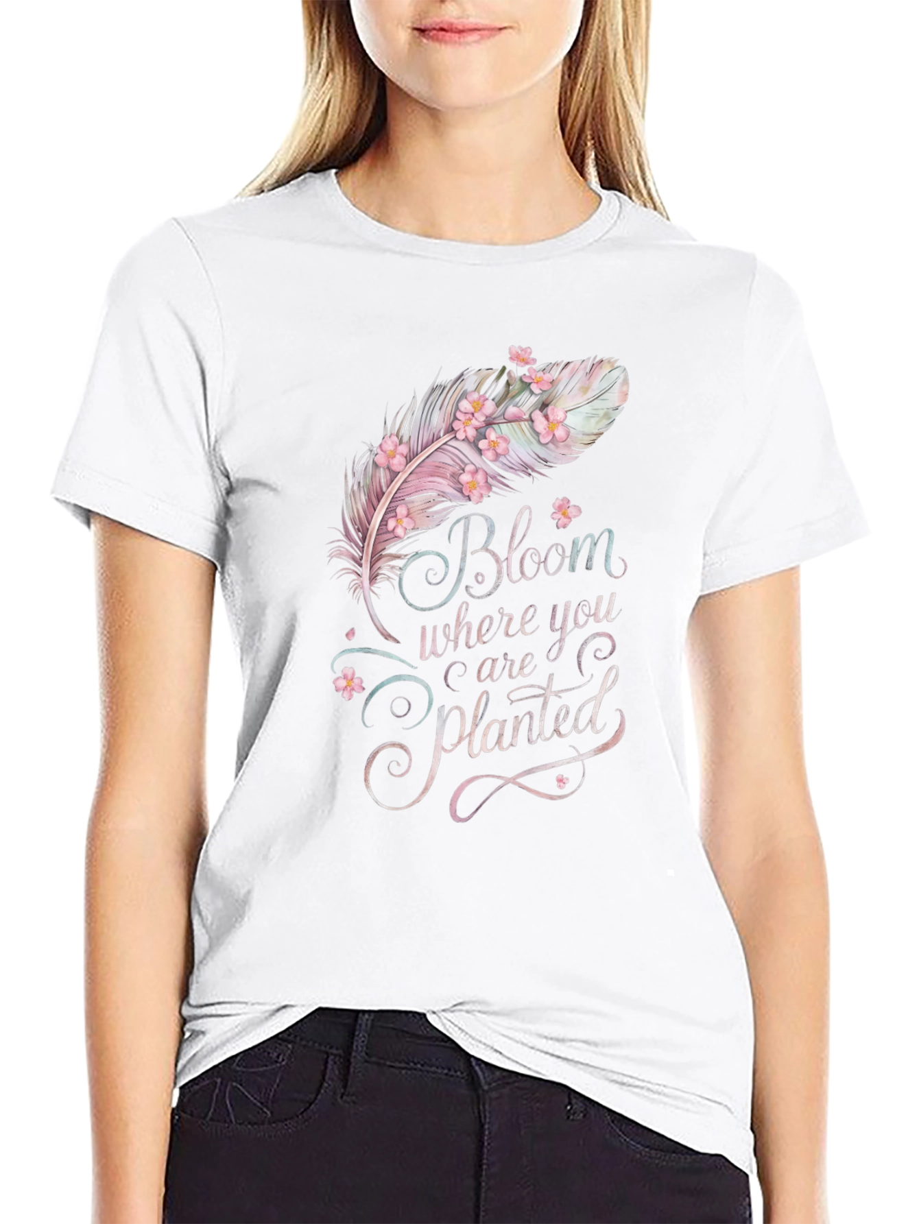 Bloom Where You Are Planted Graphic Tee