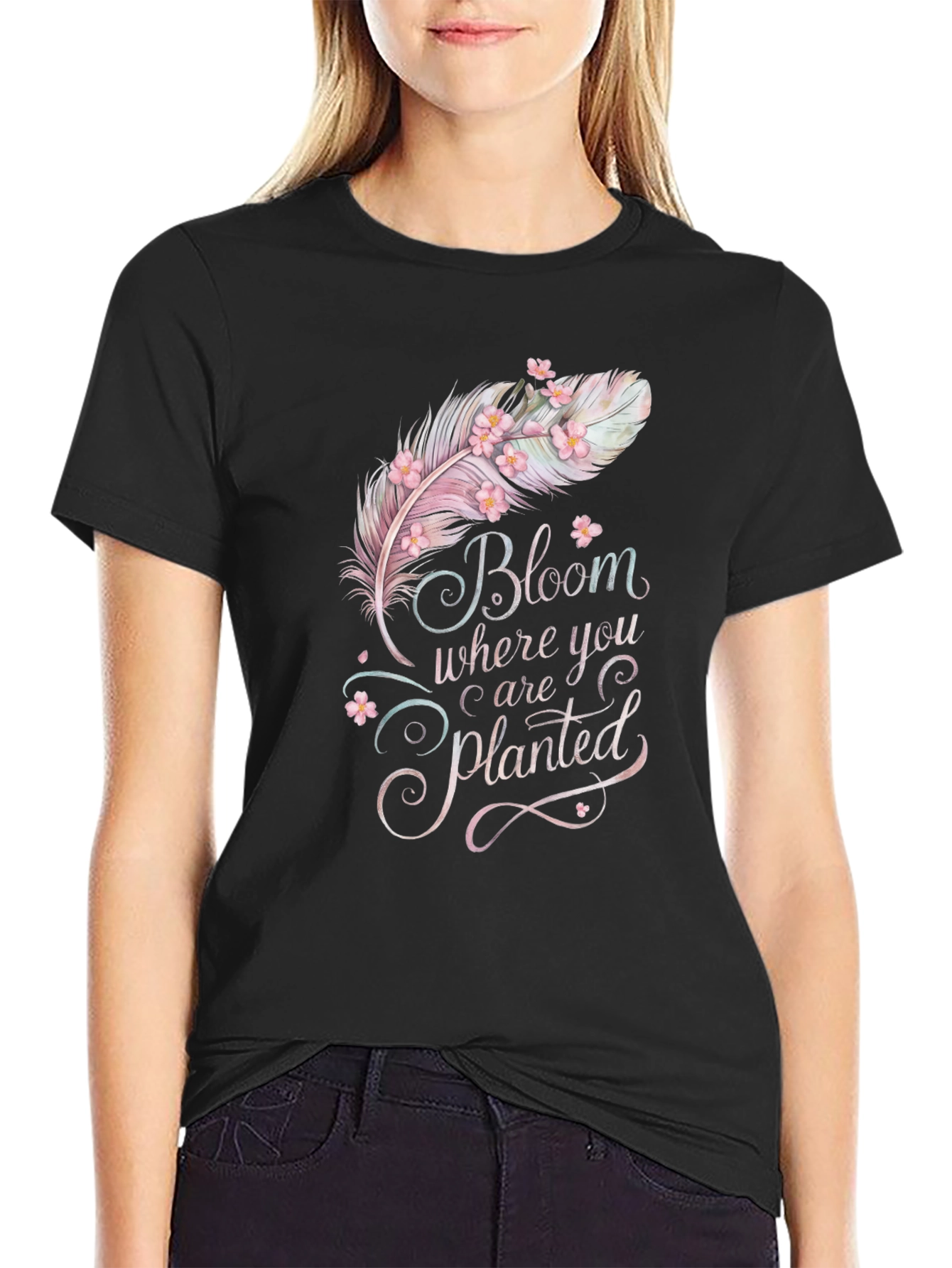 Bloom Where You Are Planted Graphic Tee