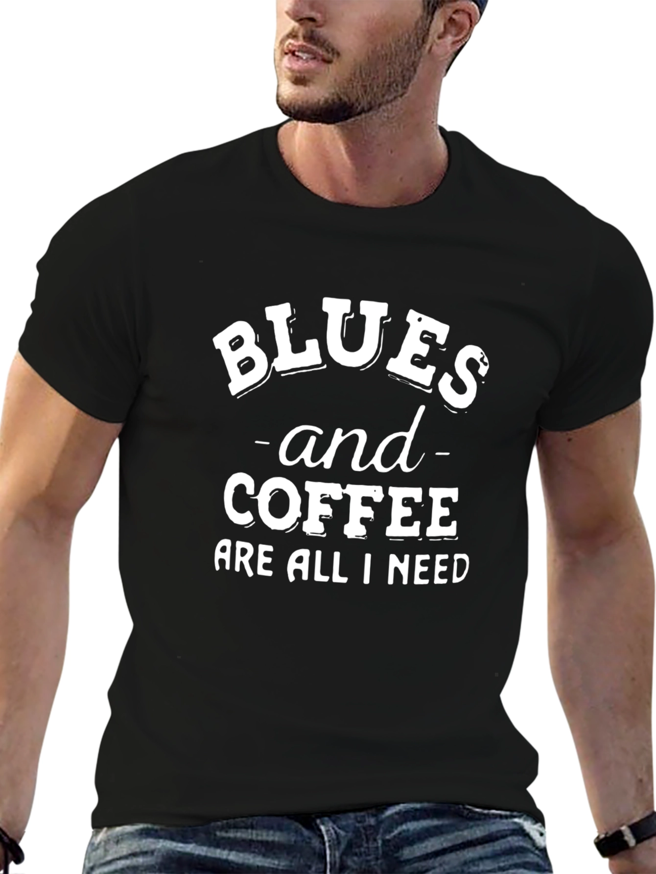 Blues & Coffee Graphic Tee