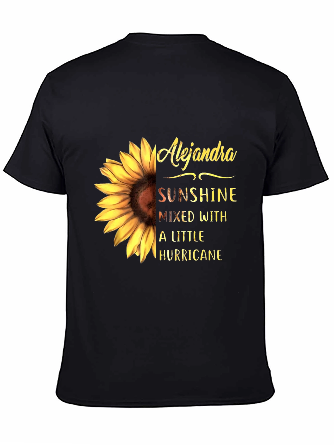 Alejandra Sunflower Tee - Sunshine & Hurricane Graphic T-Shirt
