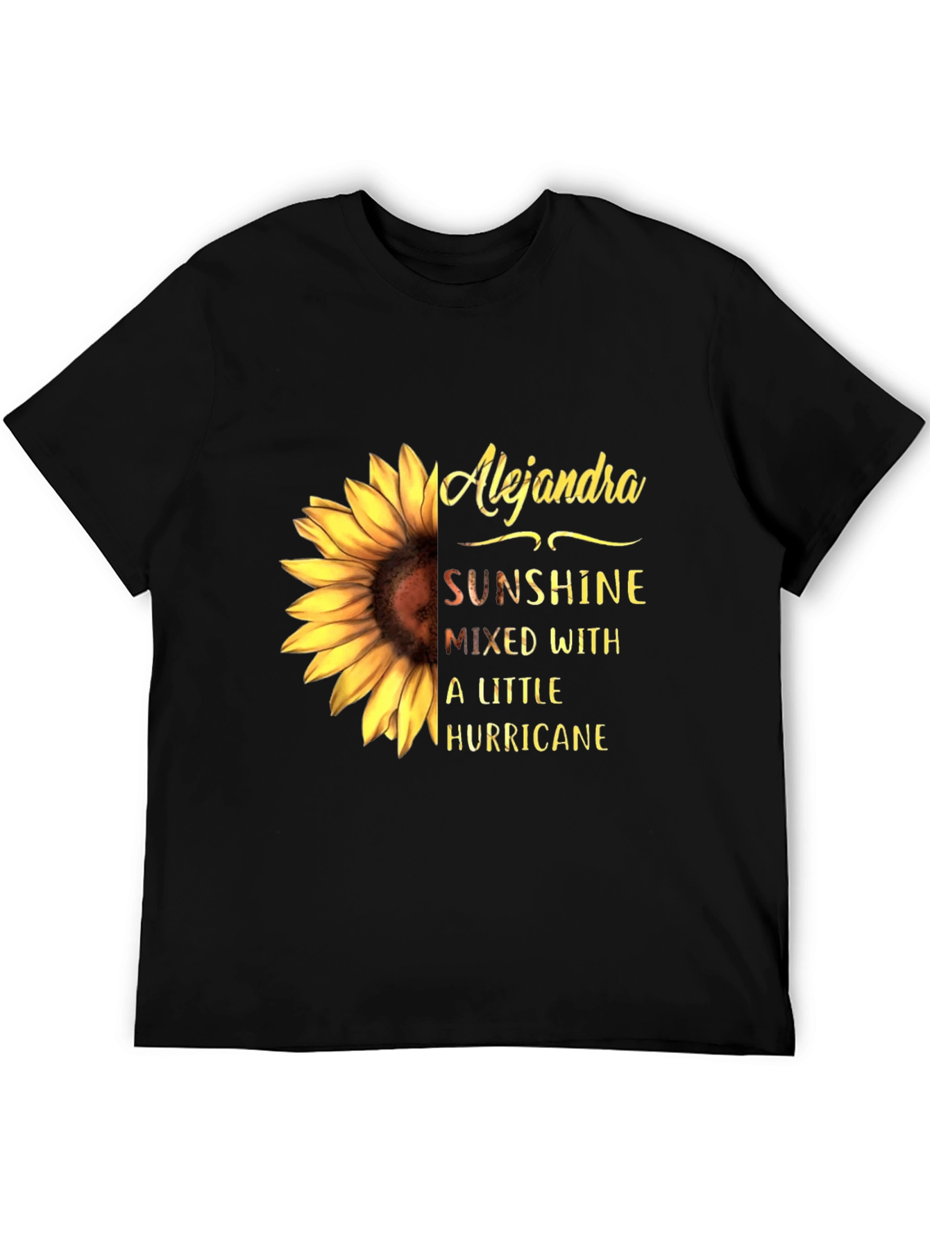 Alejandra Sunflower Tee - Sunshine & Hurricane Graphic T-Shirt