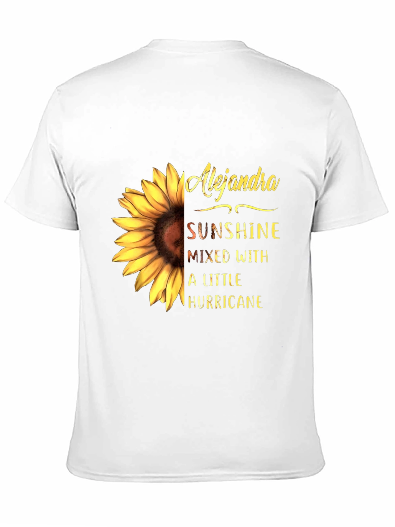 Alejandra Sunflower Tee - Sunshine & Hurricane Graphic T-Shirt