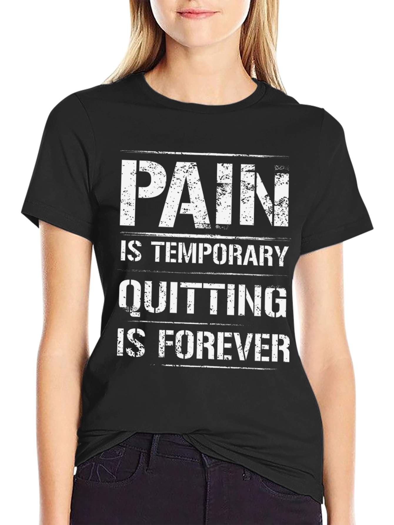Pain is Temporary Quitting is Forever T-Shirt