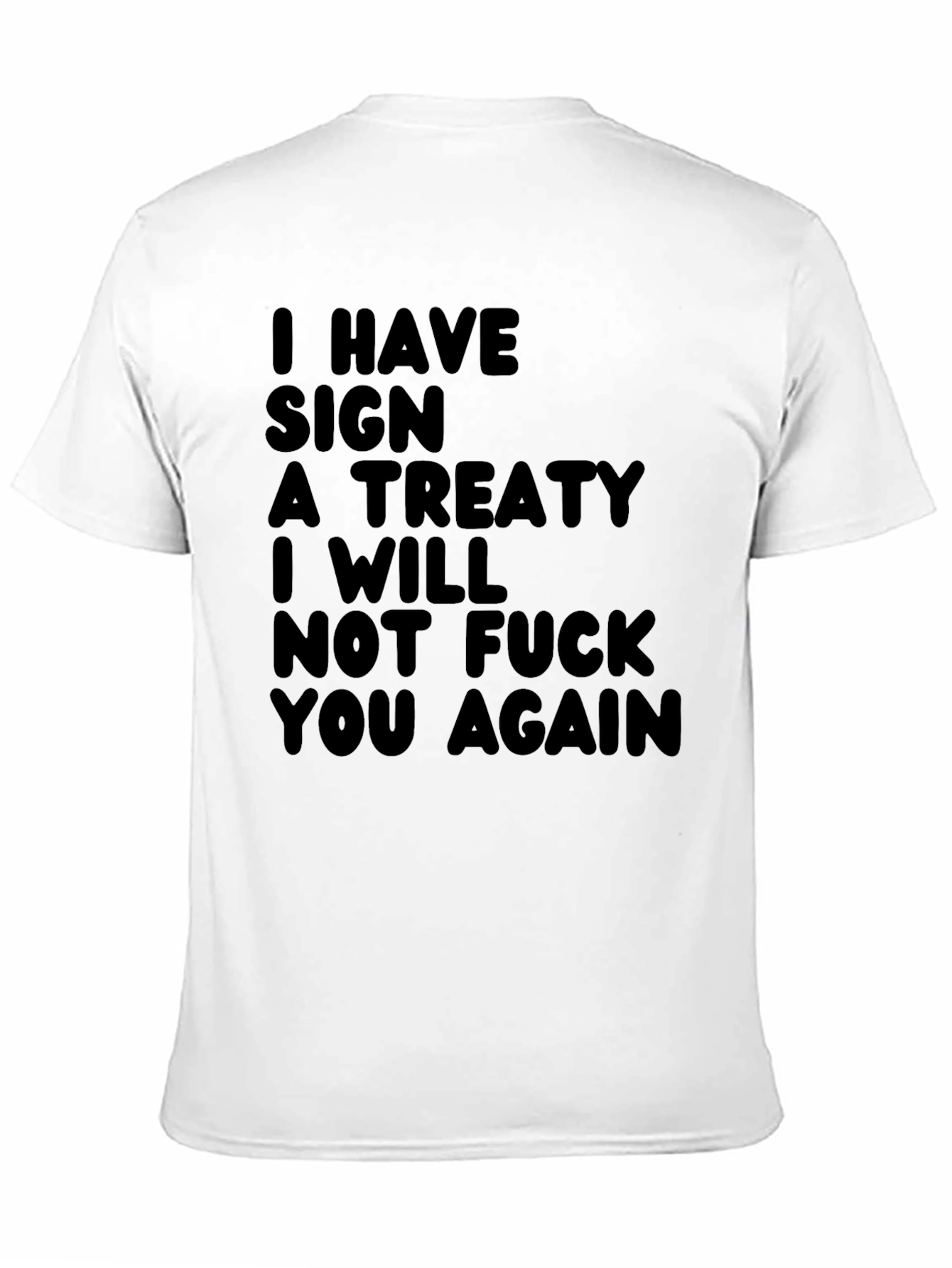 Funny Treaty Graphic T-Shirt