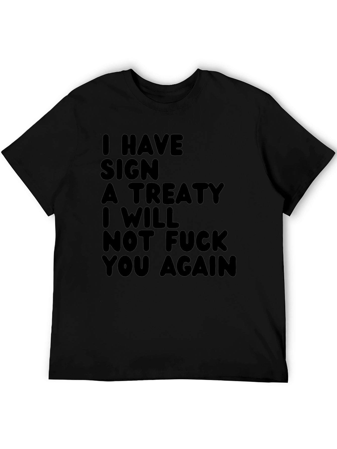 Funny Treaty Graphic T-Shirt