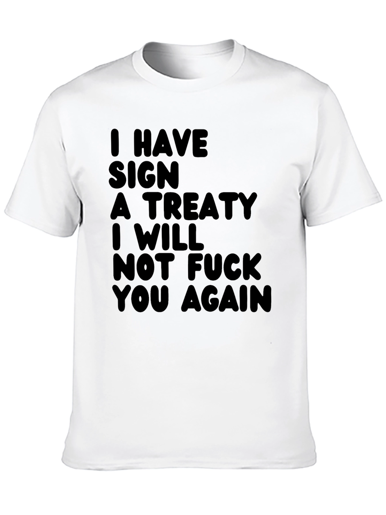 Funny Treaty Graphic T-Shirt