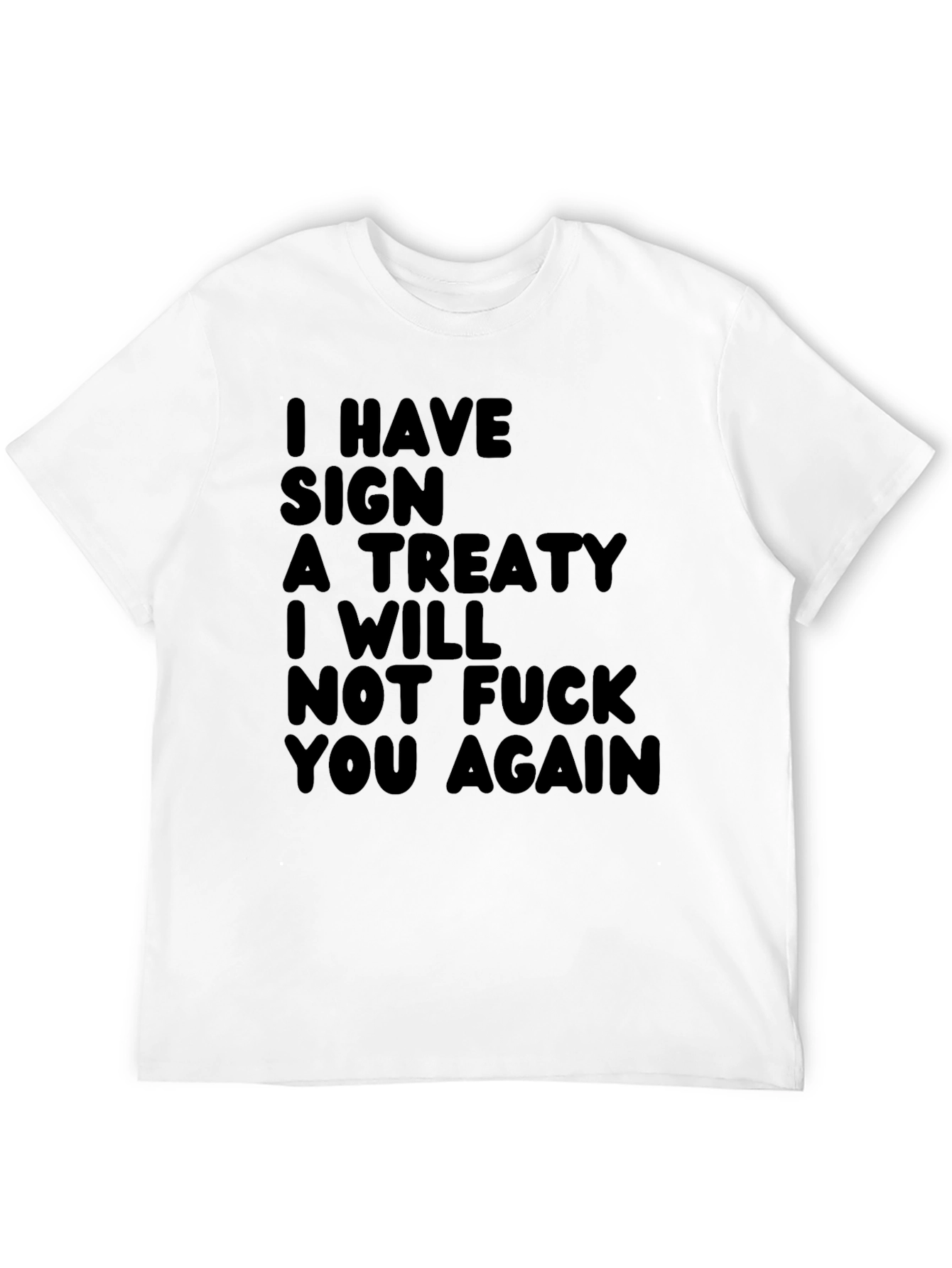 Funny Treaty Graphic T-Shirt