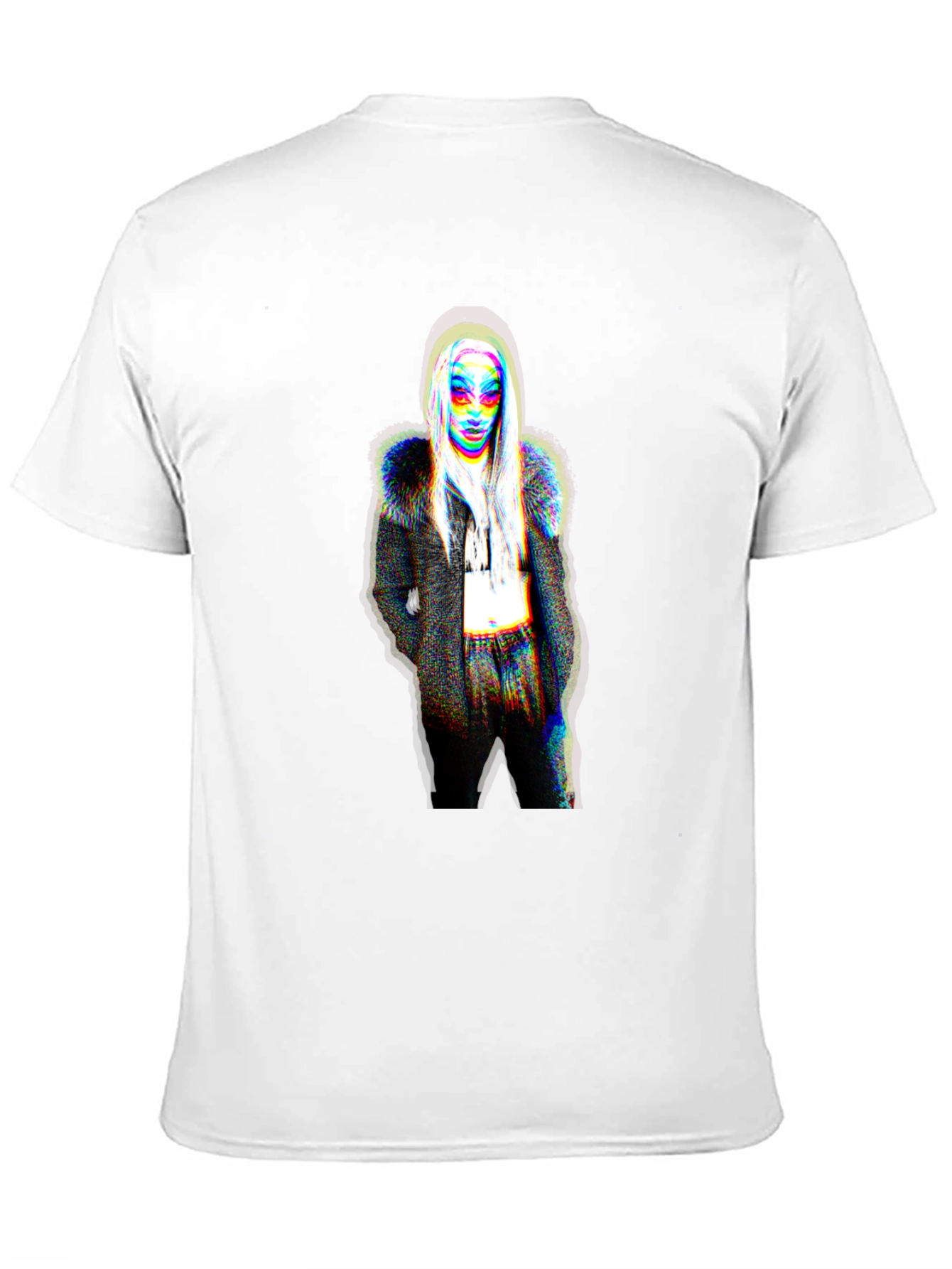 Abstract Woman Graphic Tee