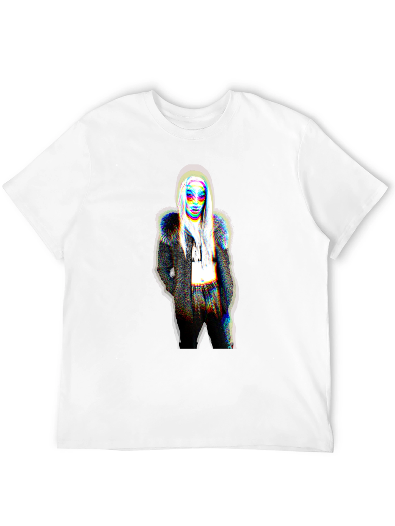 Abstract Woman Graphic Tee