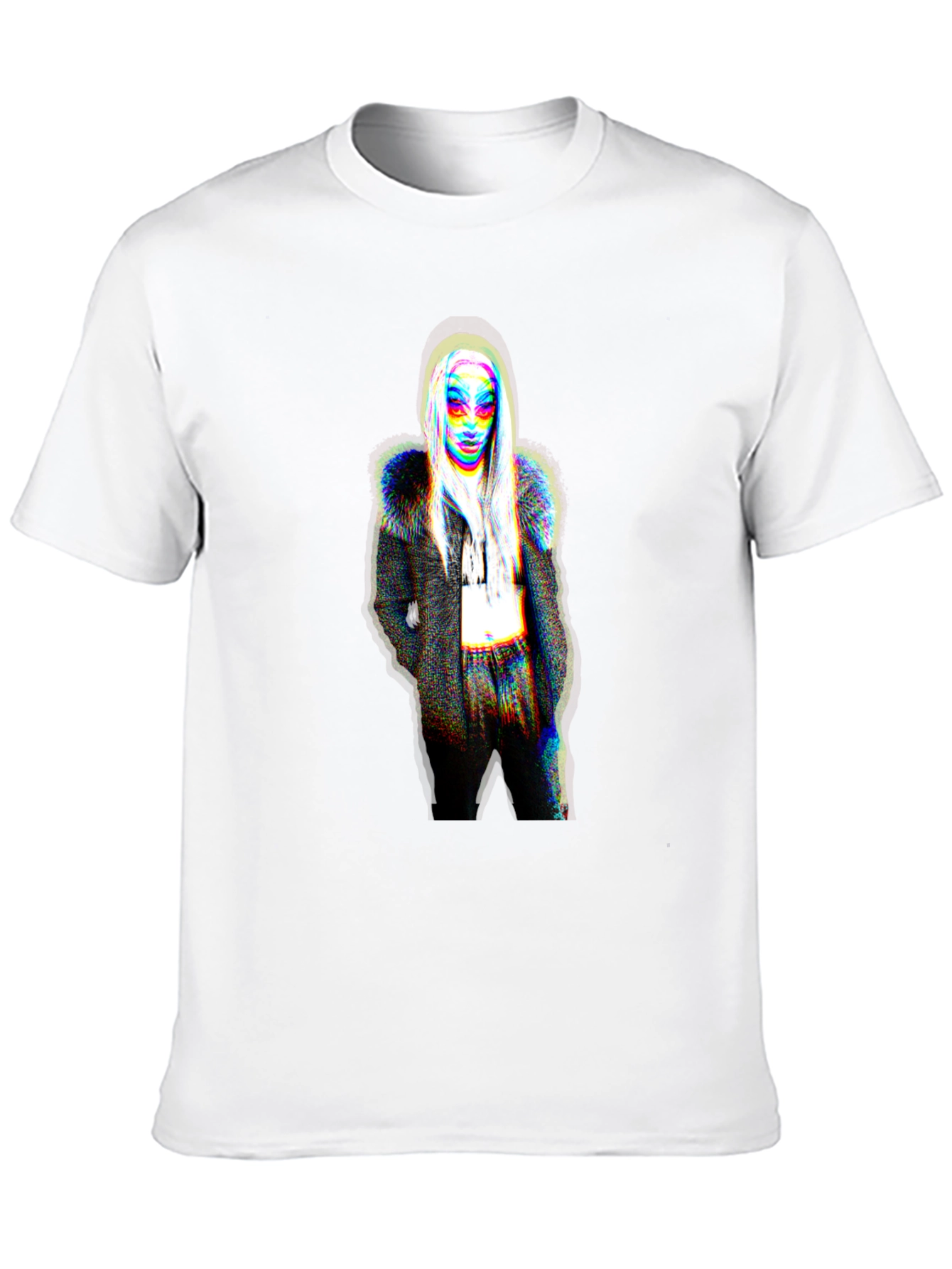 Abstract Woman Graphic Tee