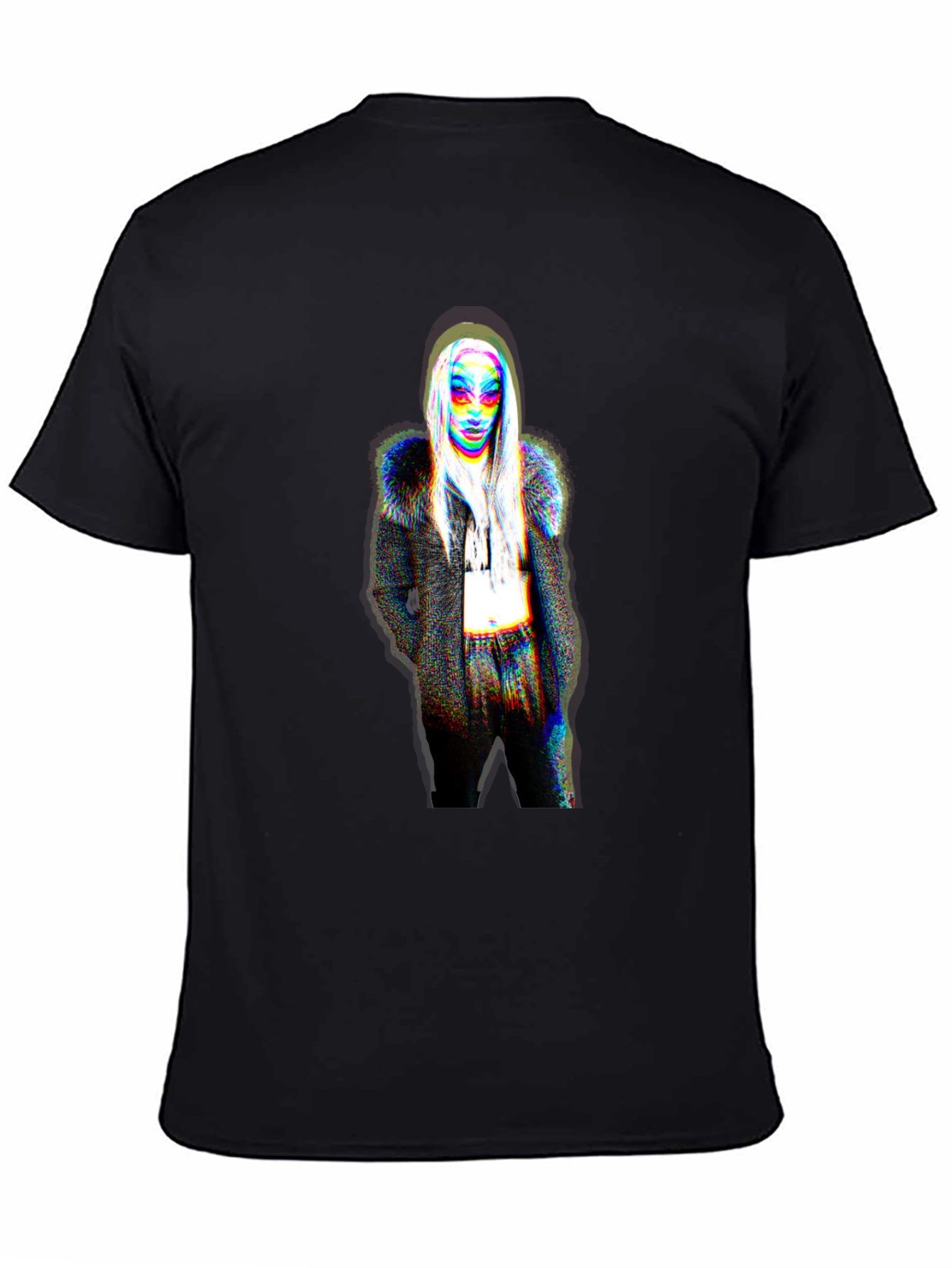 Abstract Woman Graphic Tee