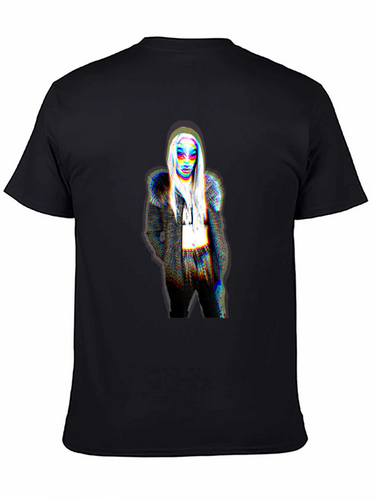 Abstract Woman Graphic Tee