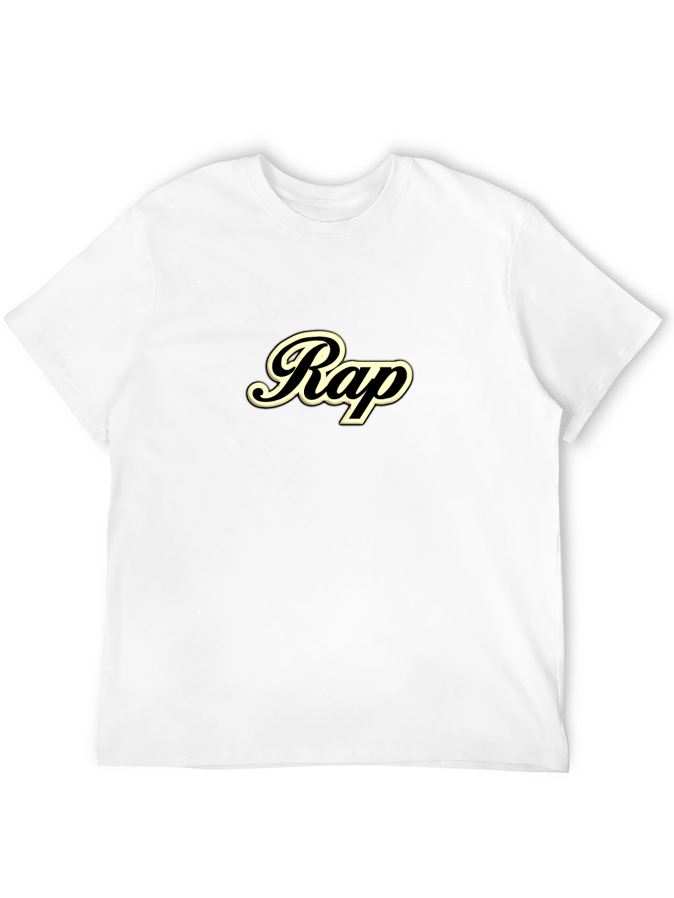 Rap Graphic Tee - Mens Black T-Shirt