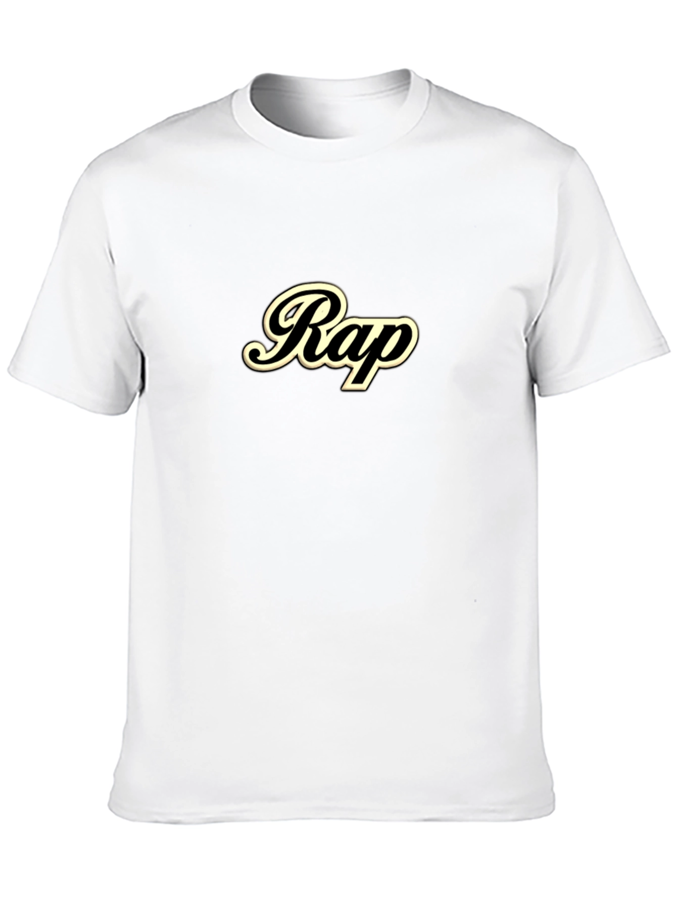 Rap Graphic Tee - Mens Black T-Shirt