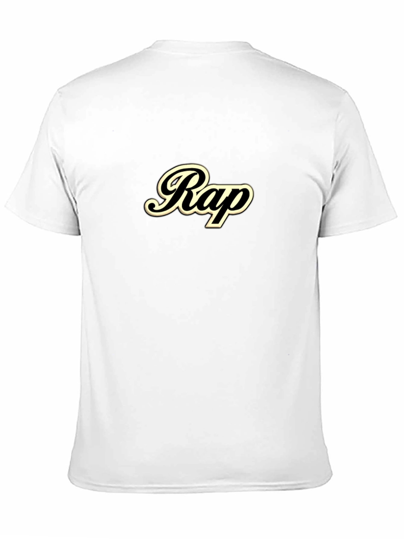 Rap Graphic Tee - Mens Black T-Shirt