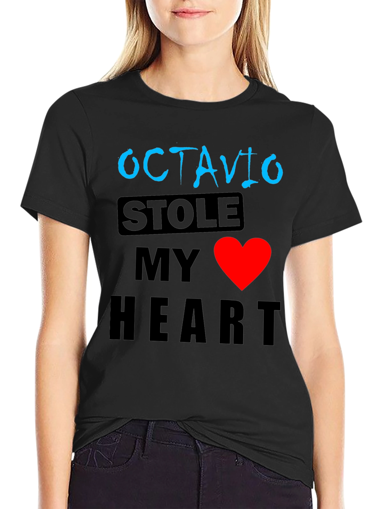Octavio Stole My Heart Graphic T-Shirt