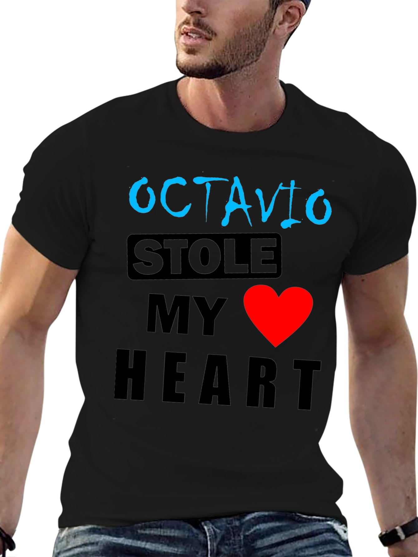 Octavio Stole My Heart Graphic T-Shirt