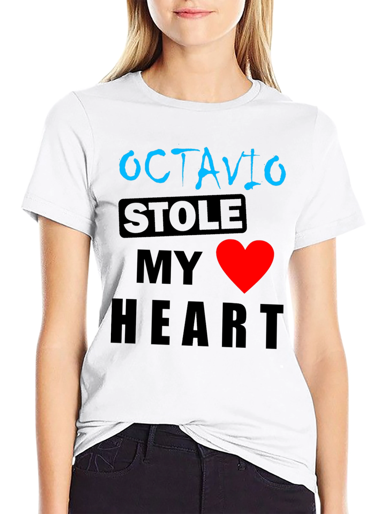 Octavio Stole My Heart Graphic T-Shirt