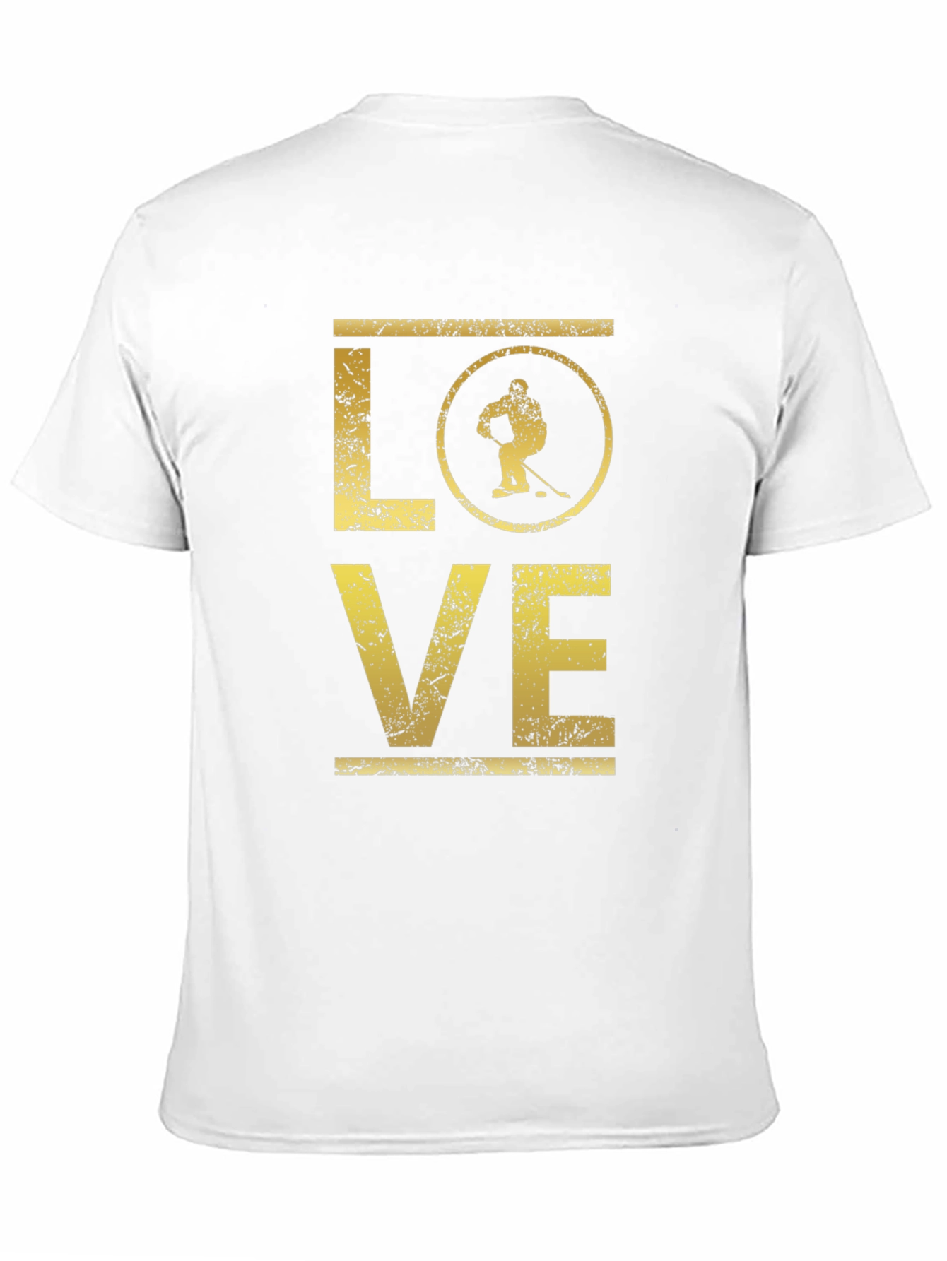 Love Hockey Graphic T-Shirt - Black Tee