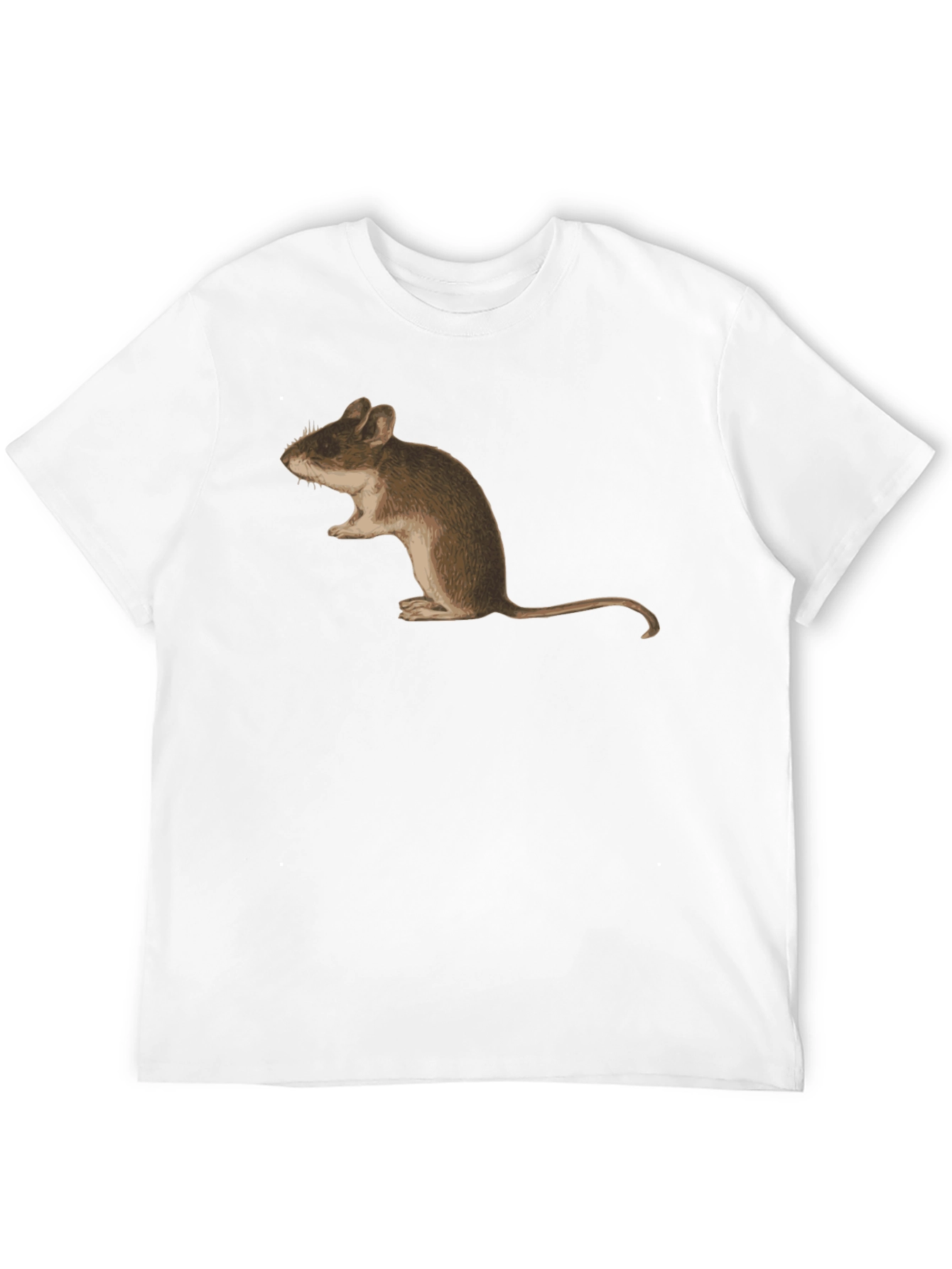 Mouse Graphic Tee - Unisex Black T-Shirt