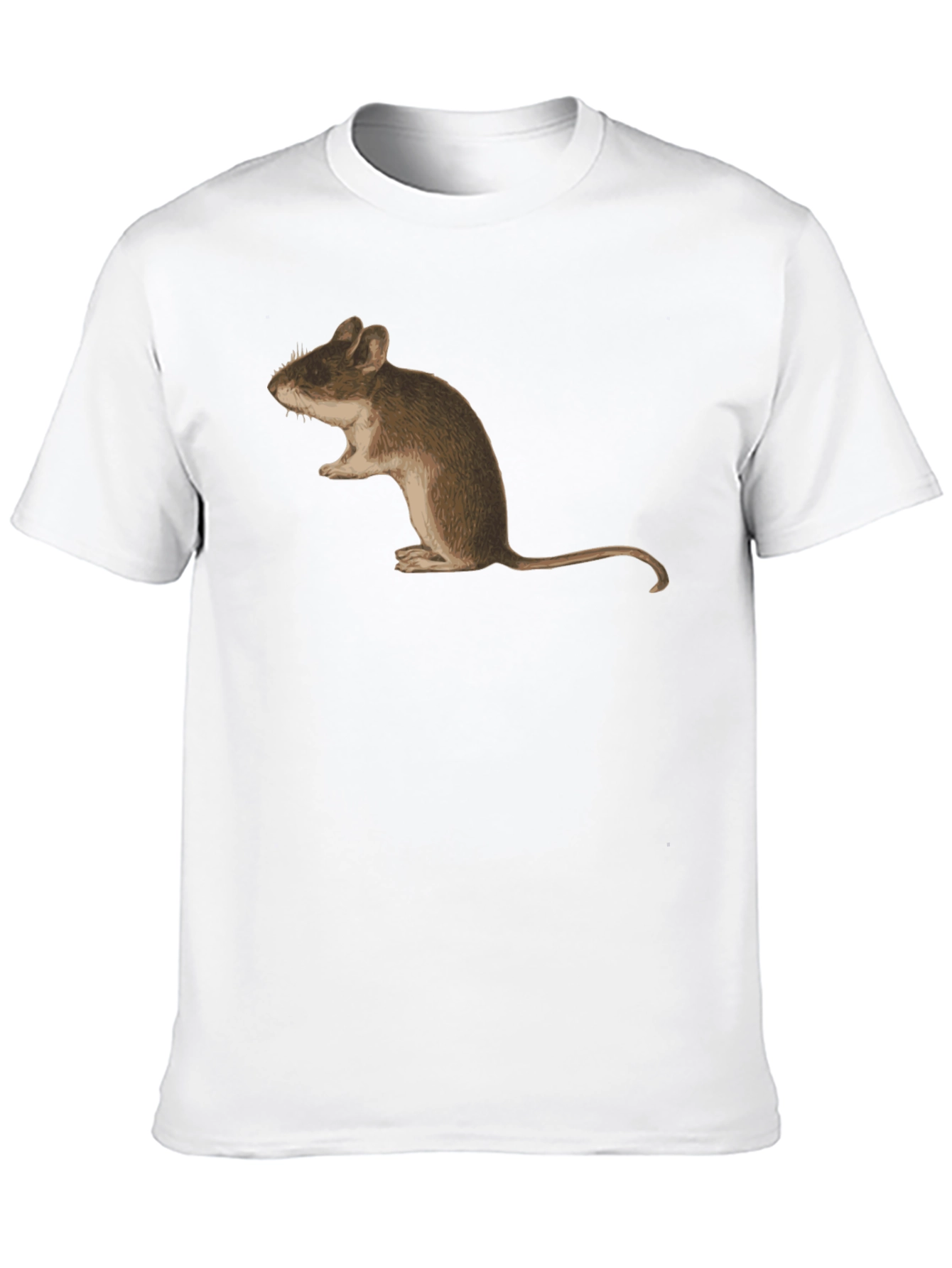 Mouse Graphic Tee - Unisex Black T-Shirt