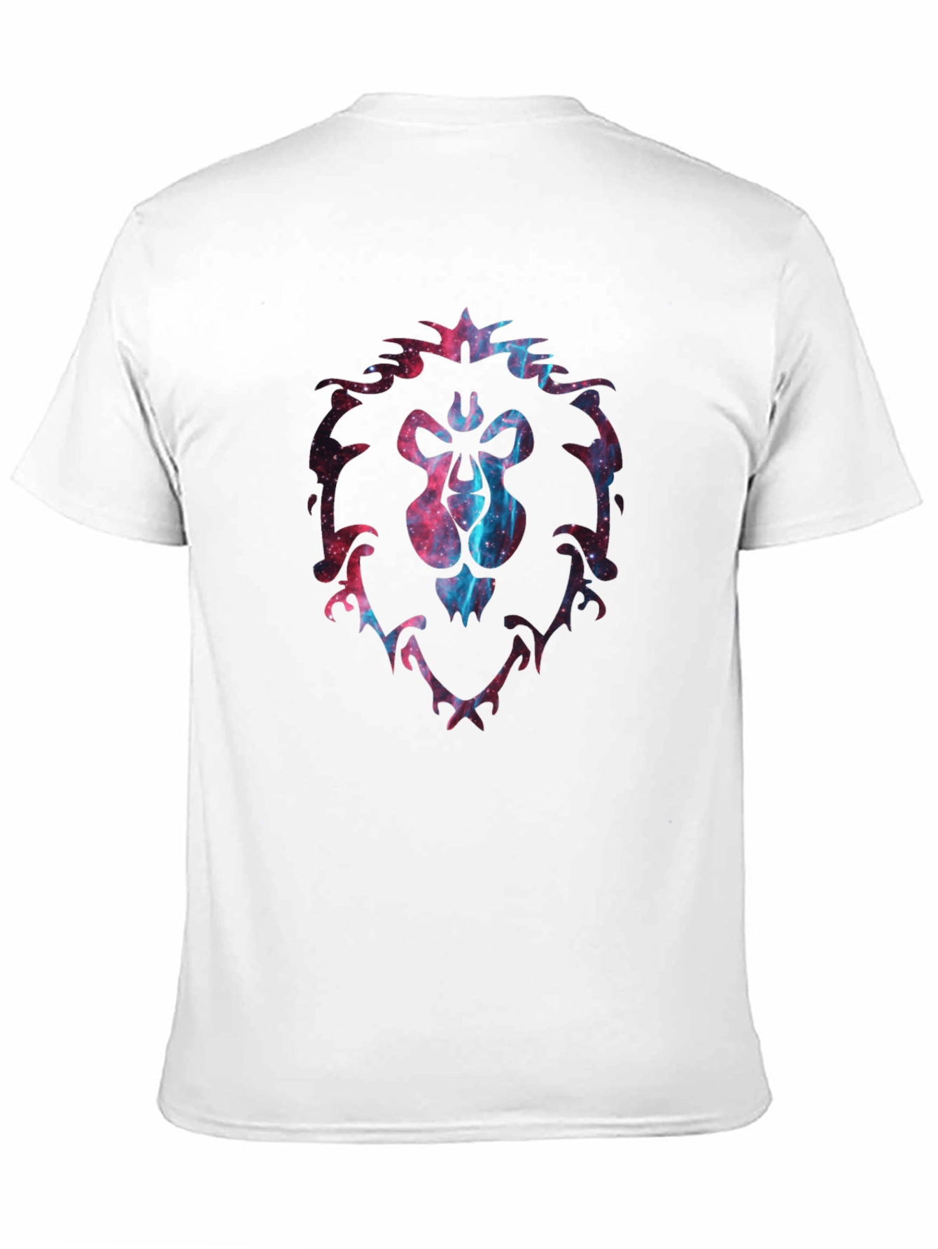 Alliance Lion Galaxy Print Black T-Shirt