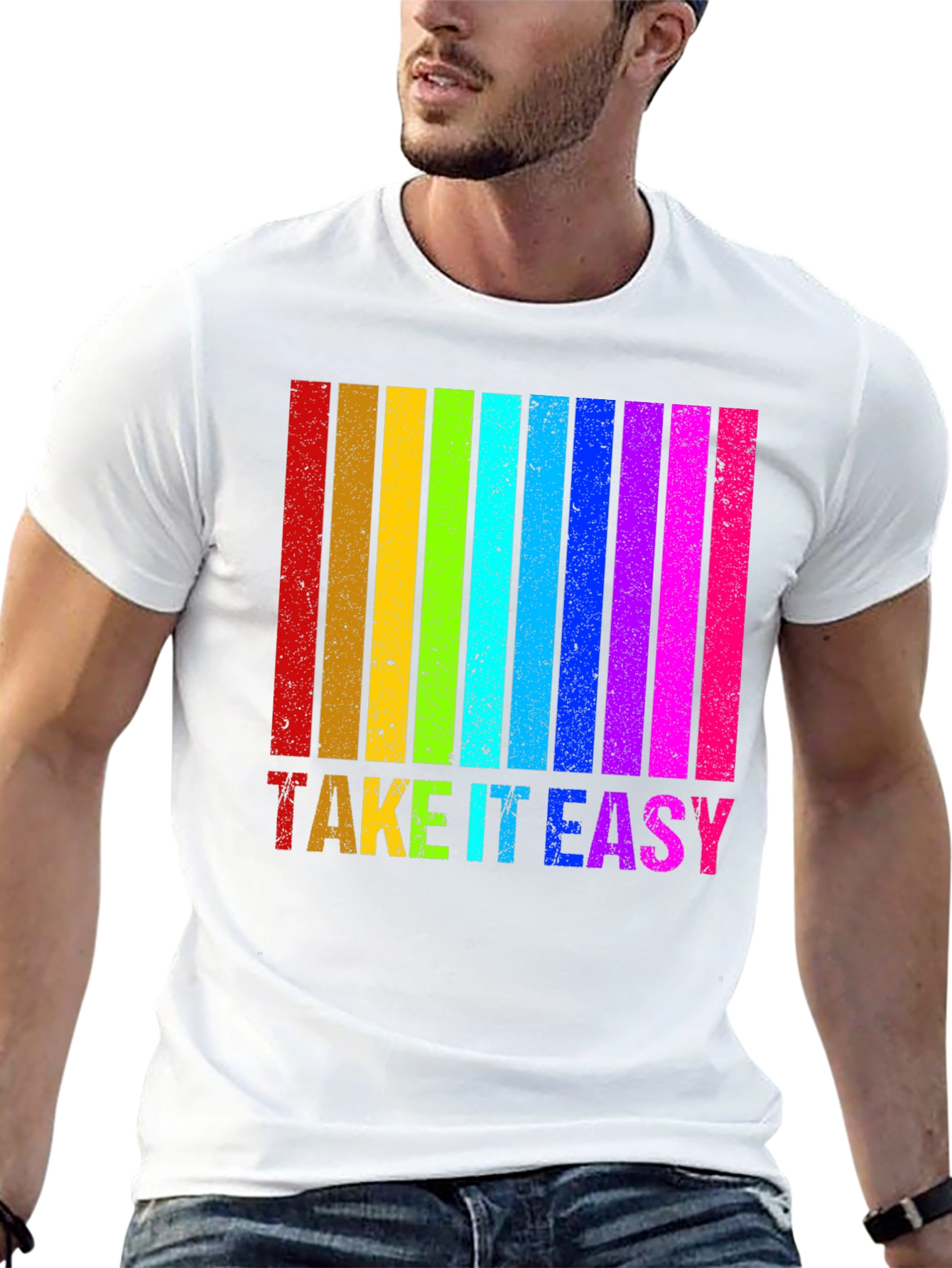 Rainbow Take It Easy T-Shirt