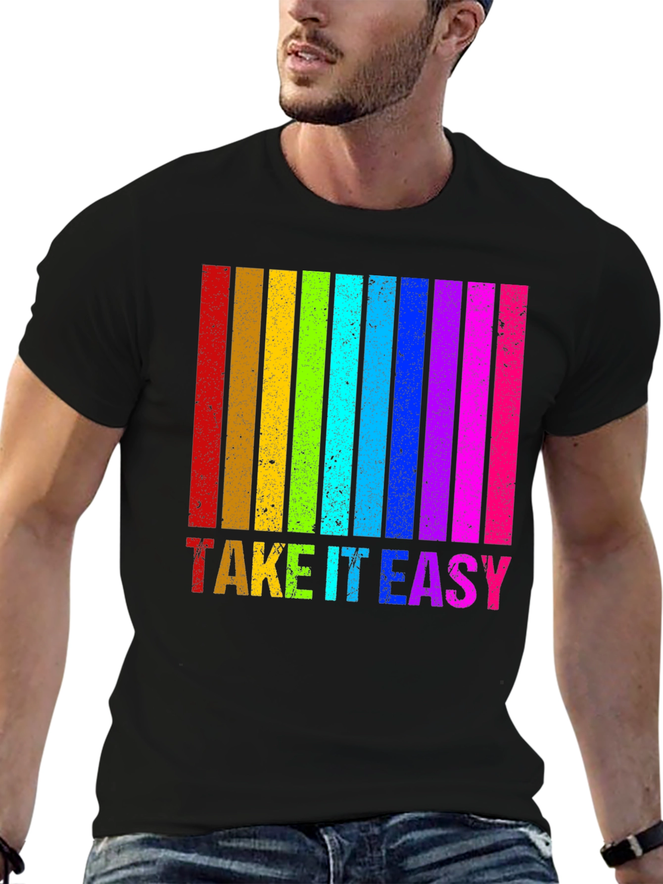Rainbow Take It Easy T-Shirt