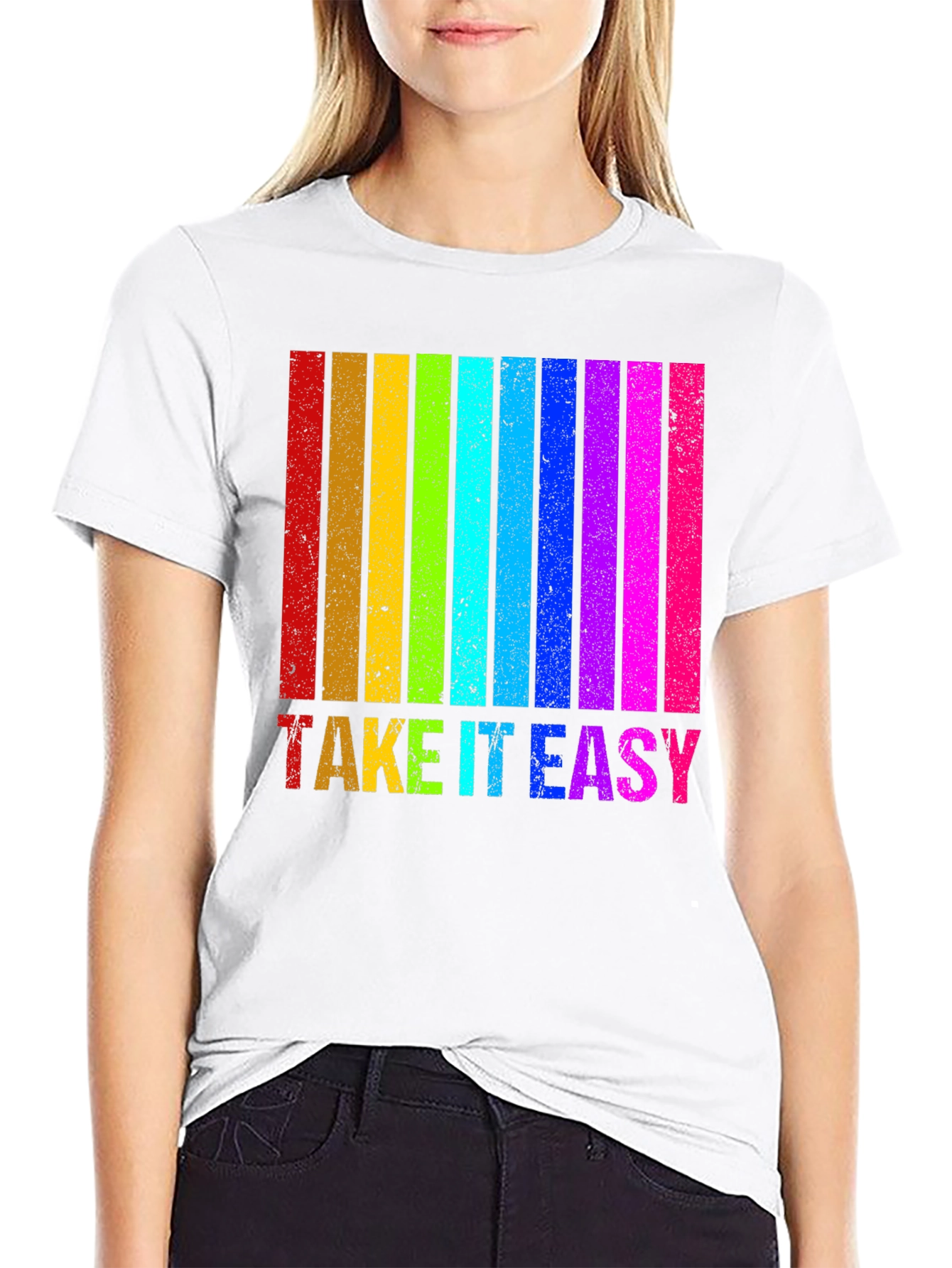 Rainbow Take It Easy T-Shirt