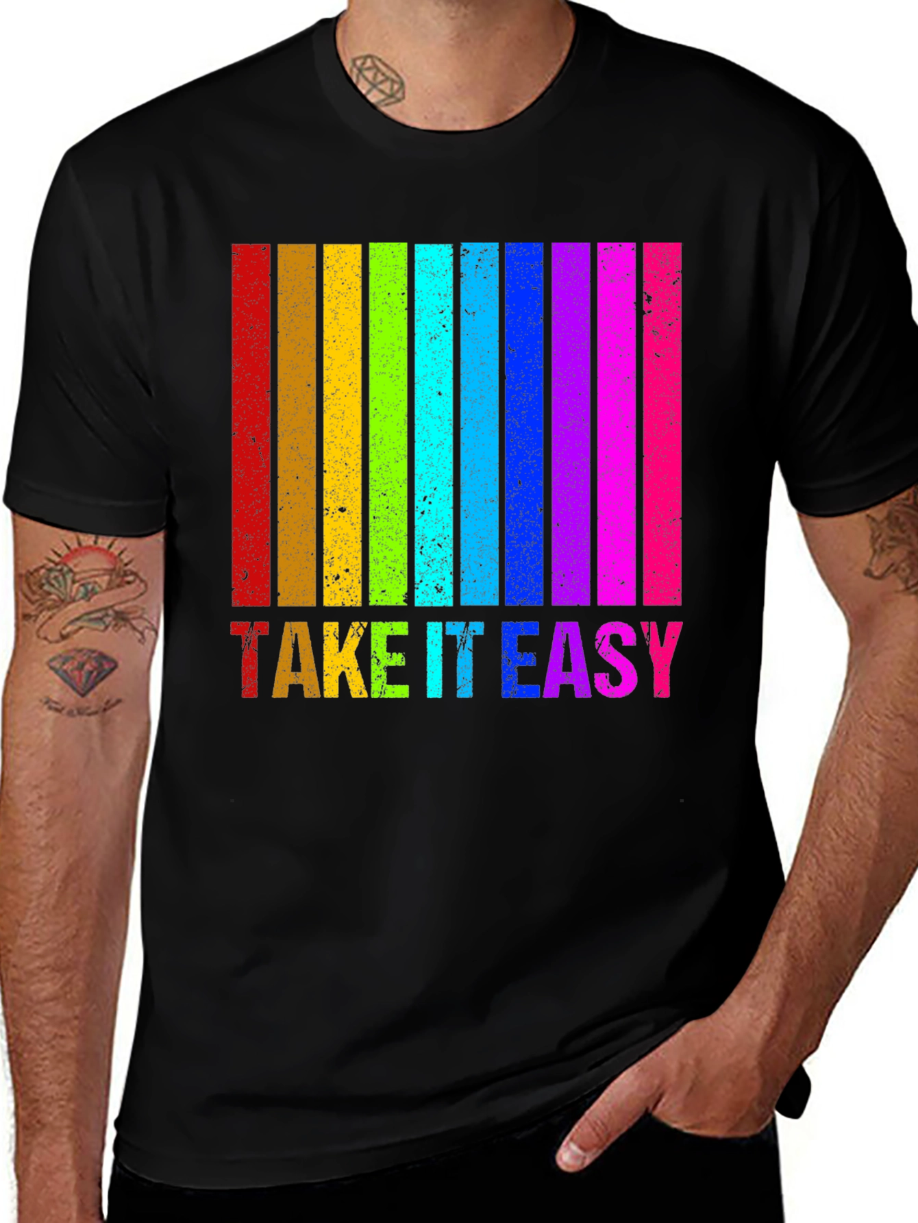 Rainbow Take It Easy T-Shirt
