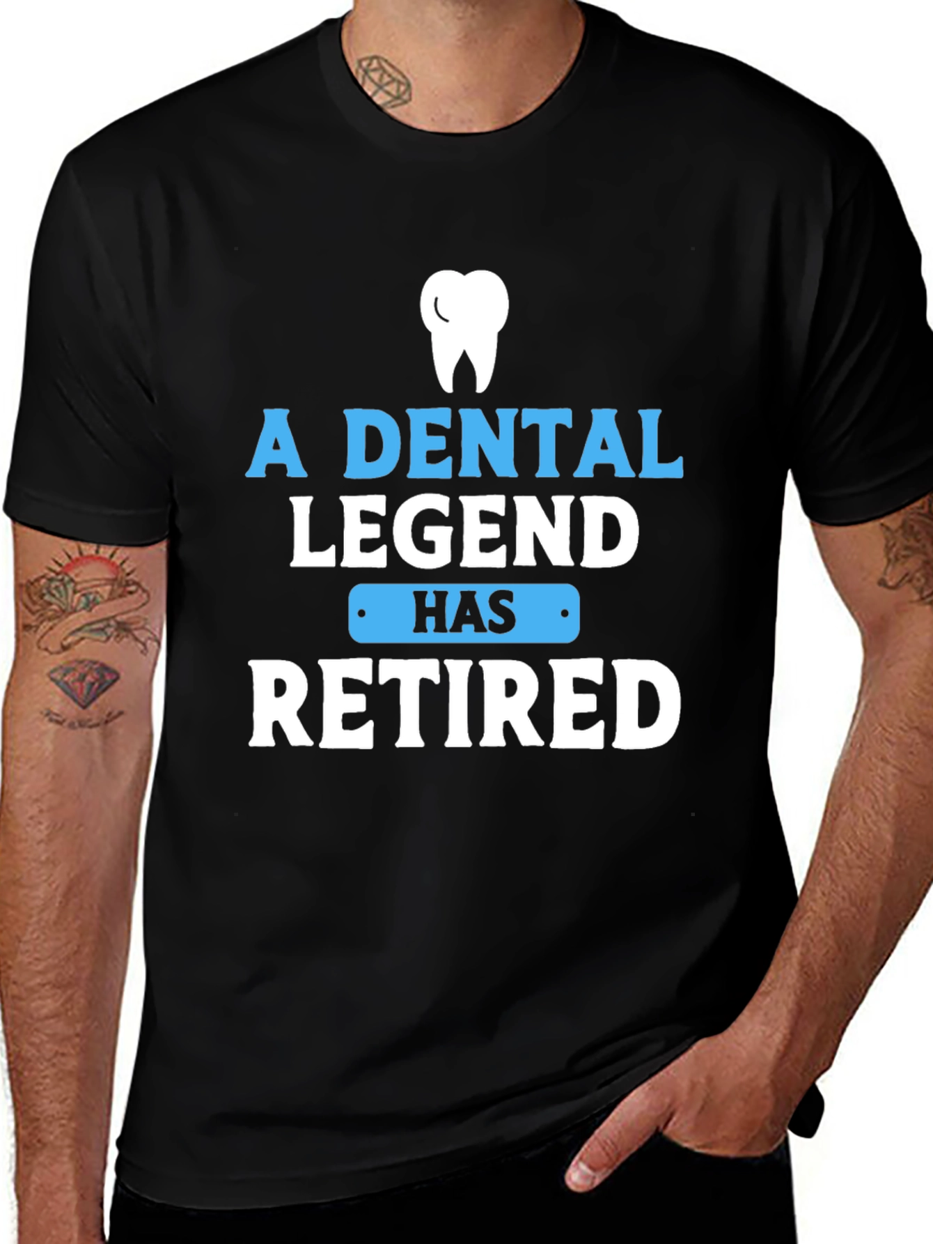 Dental Legend Retired Graphic T-Shirt