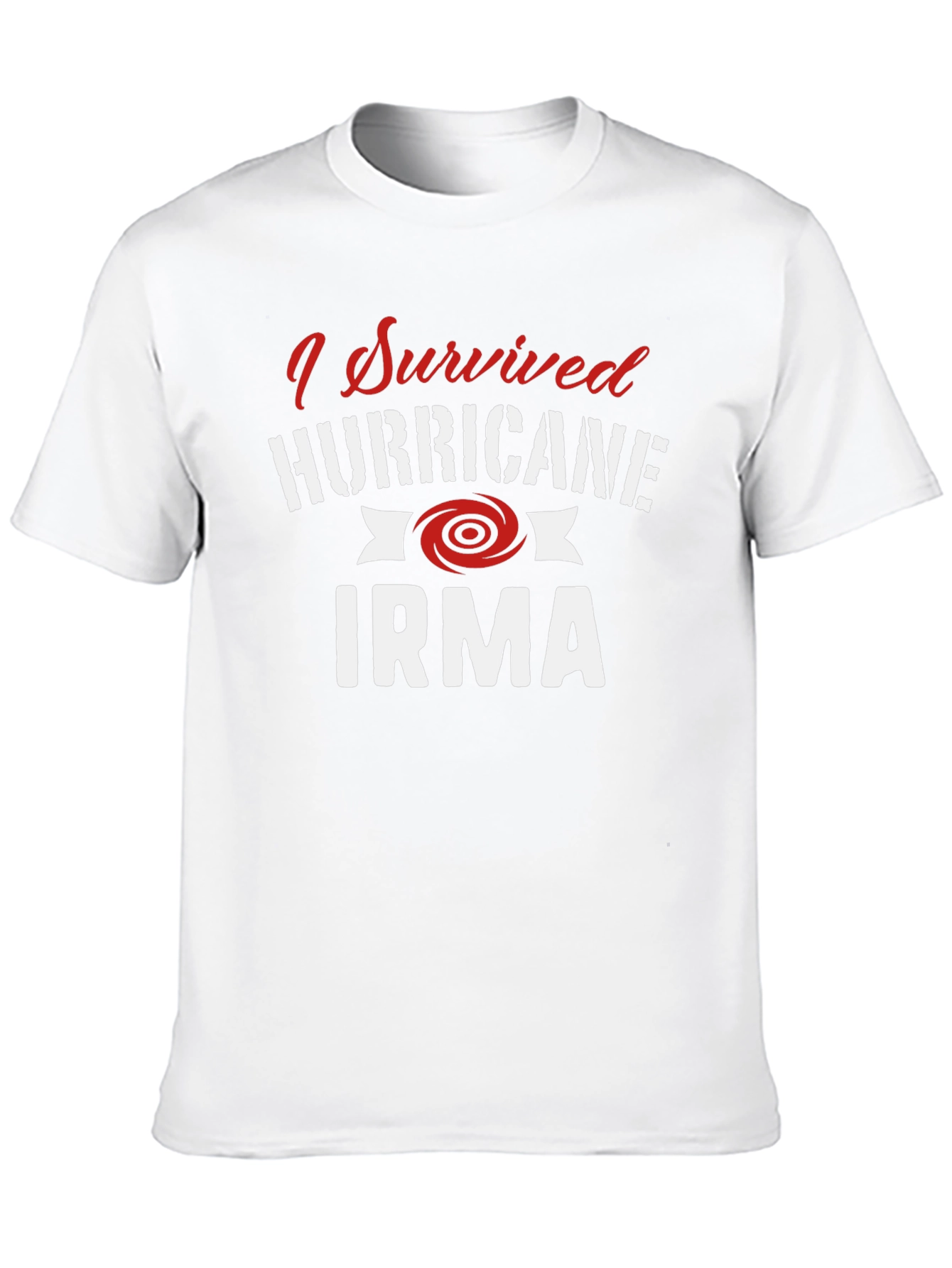 I Survived Hurricane Irma Black T-Shirt