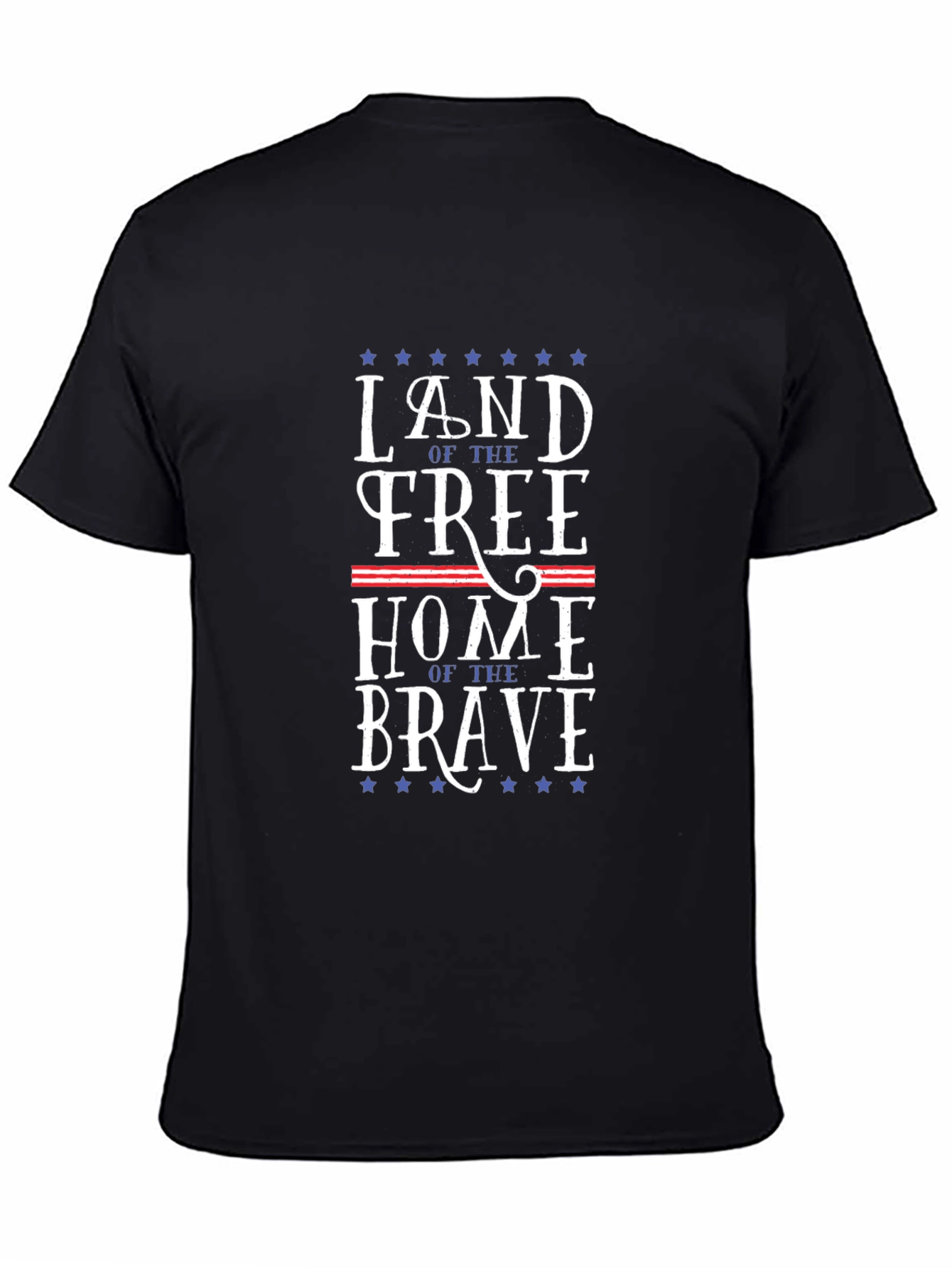 Land of the Free T-Shirt - Patriotic Graphic Tee