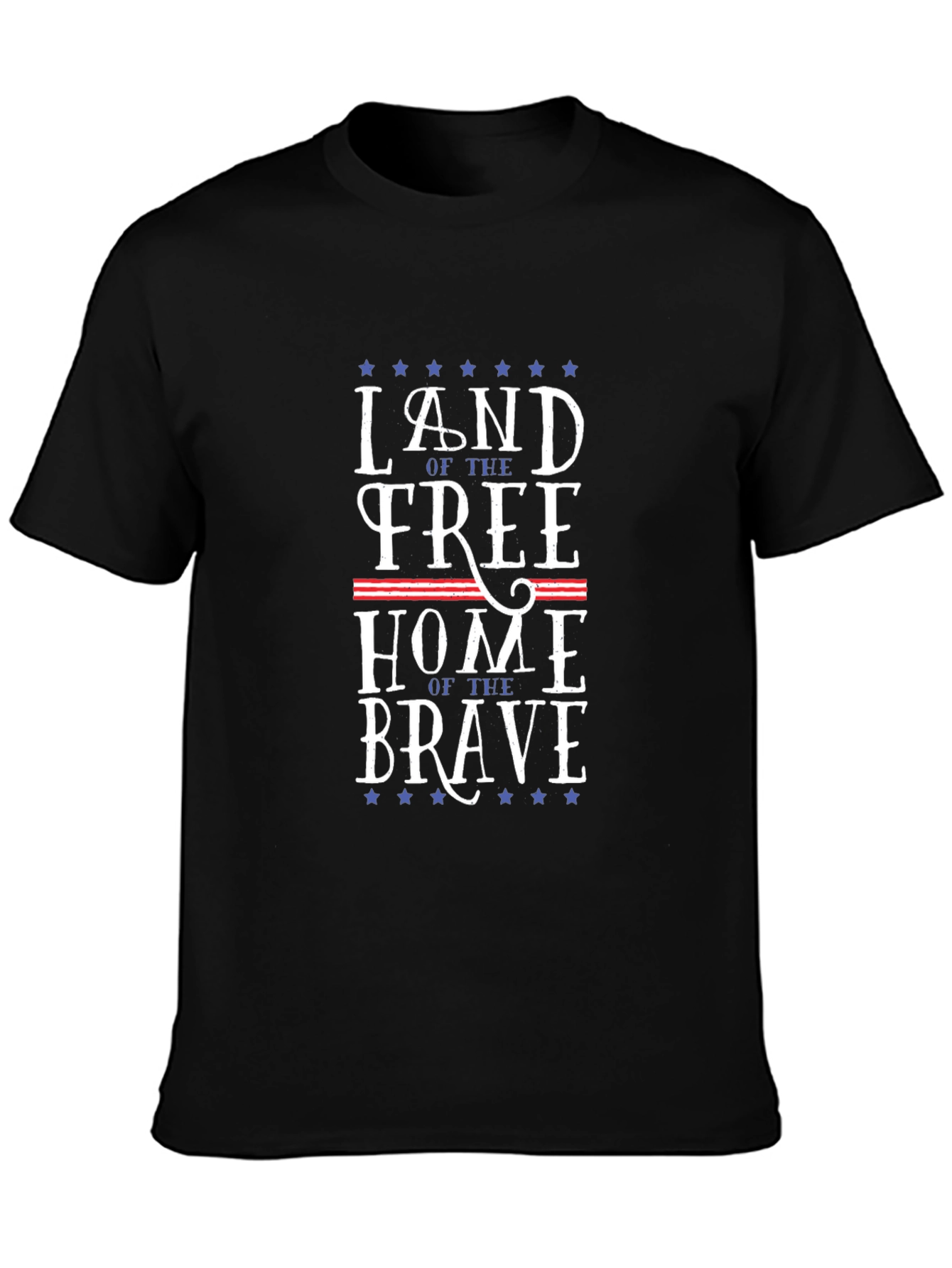 Land of the Free T-Shirt - Patriotic Graphic Tee
