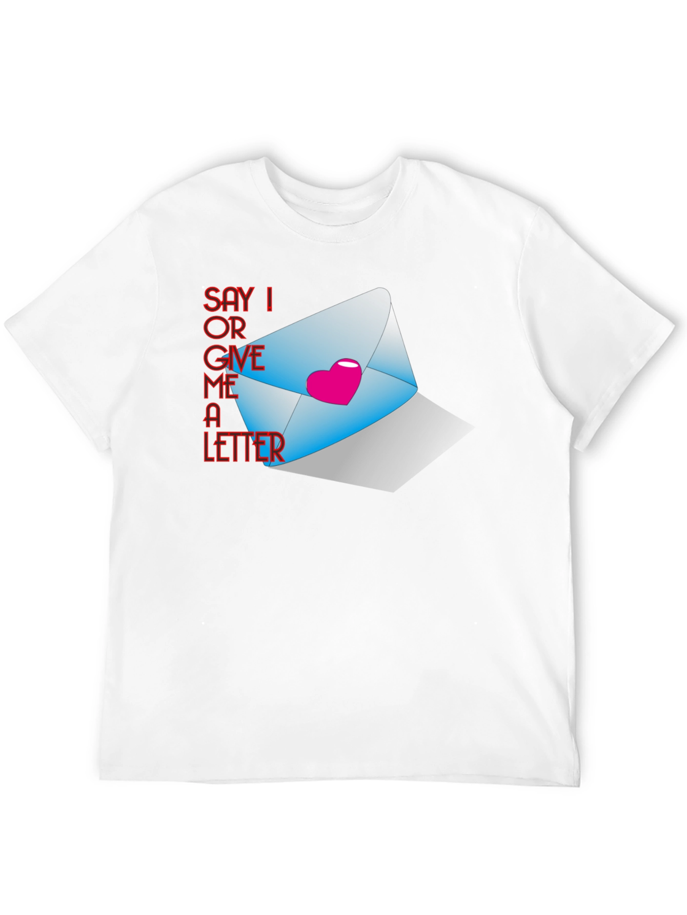 Say I Love You Letter Graphic Tee