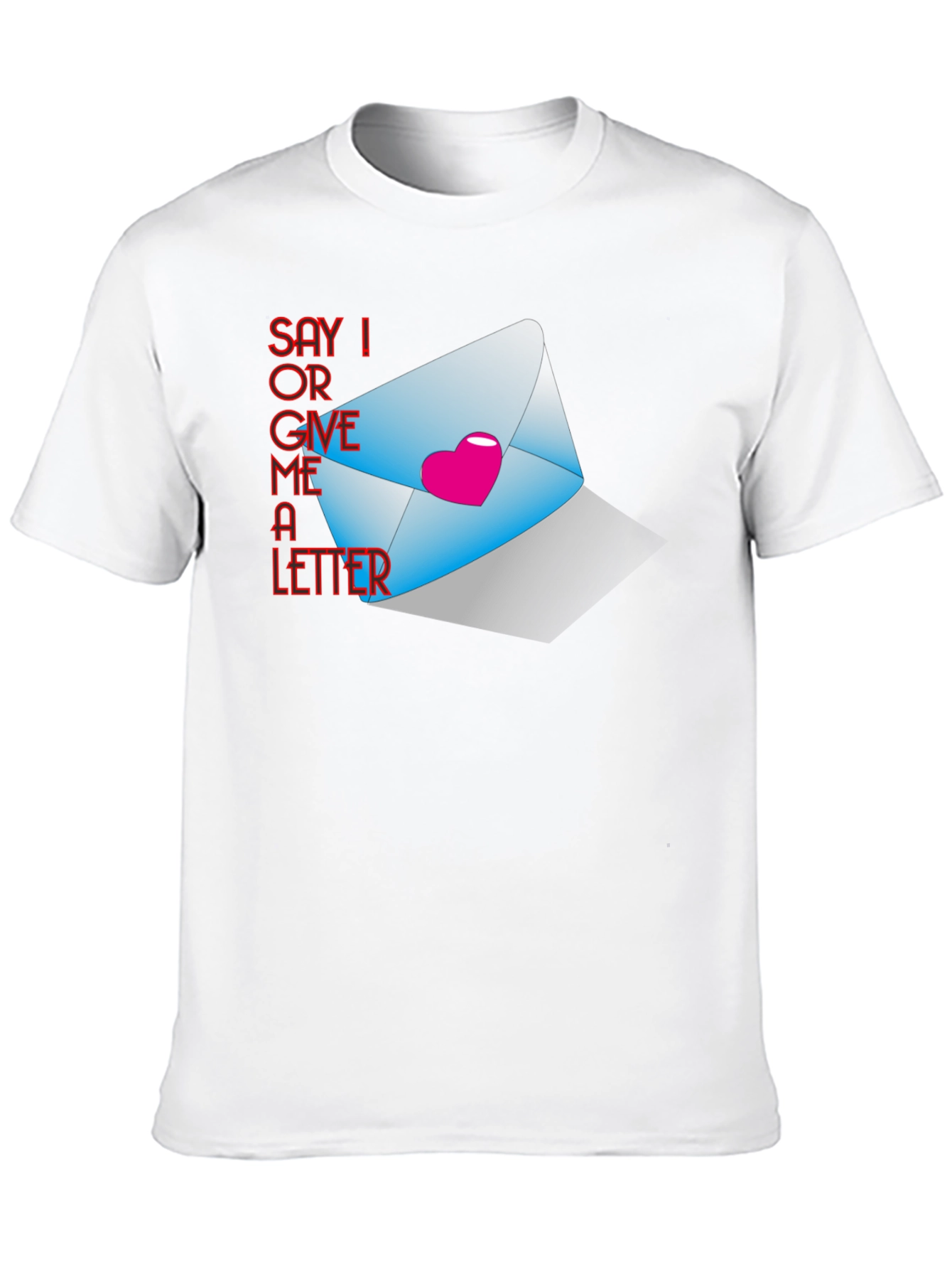Say I Love You Letter Graphic Tee