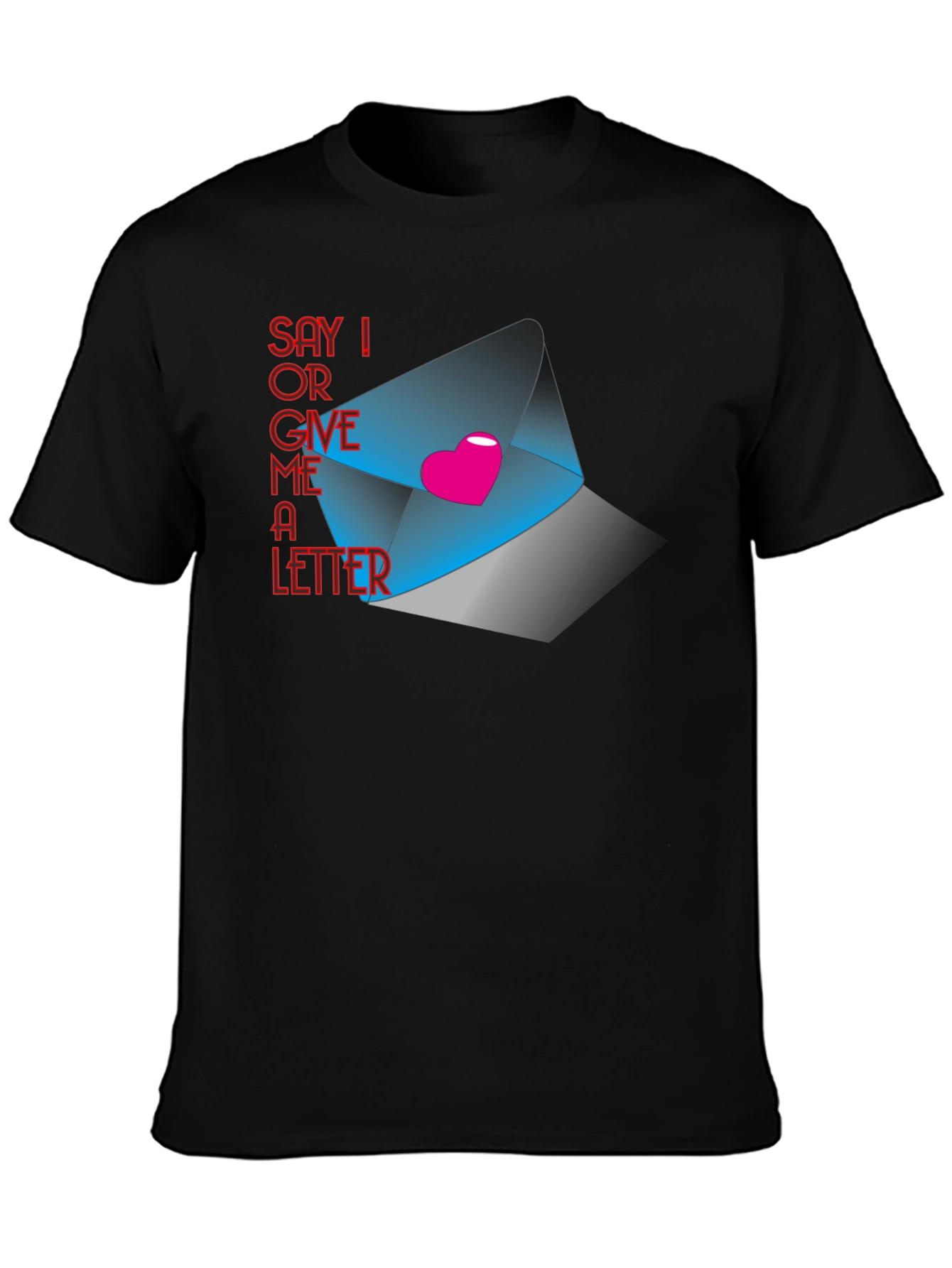 Say I Love You Letter Graphic Tee