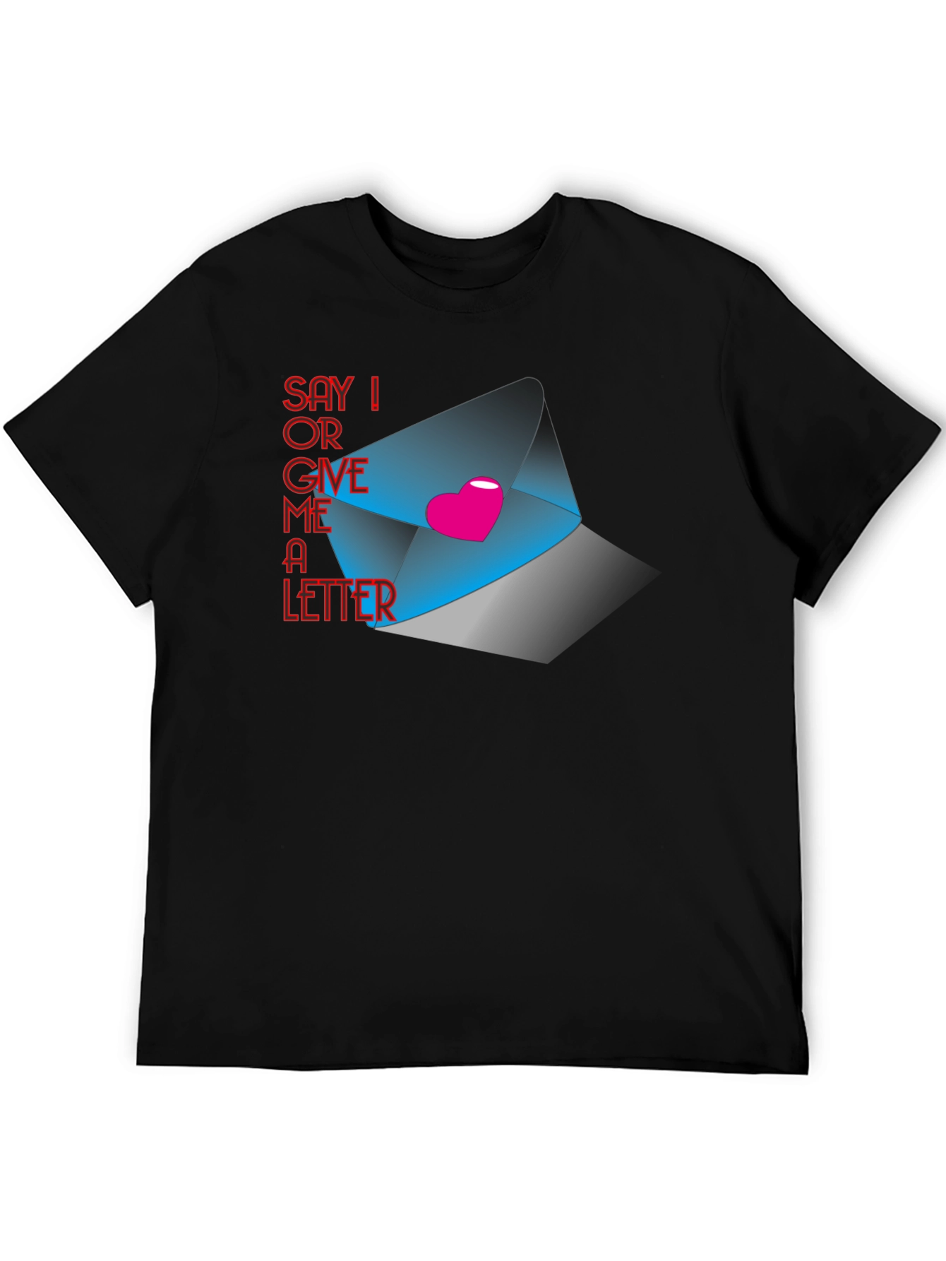 Say I Love You Letter Graphic Tee